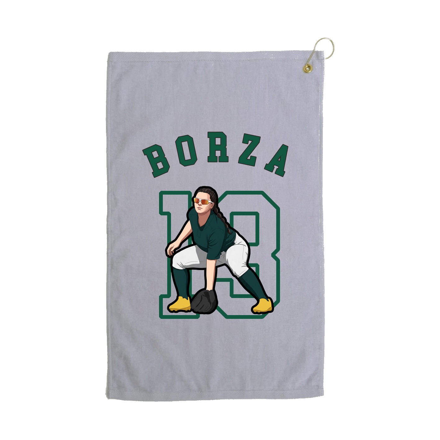 Terry Velour Golf Towel