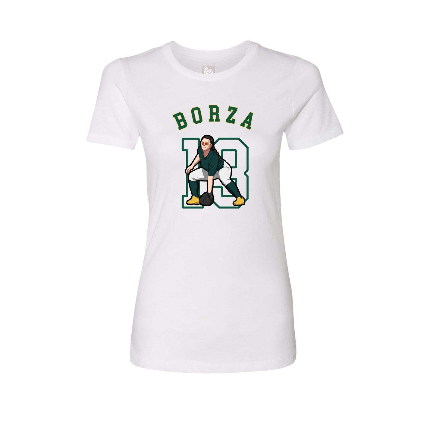 Womens Tee — Shirsey Arch in White