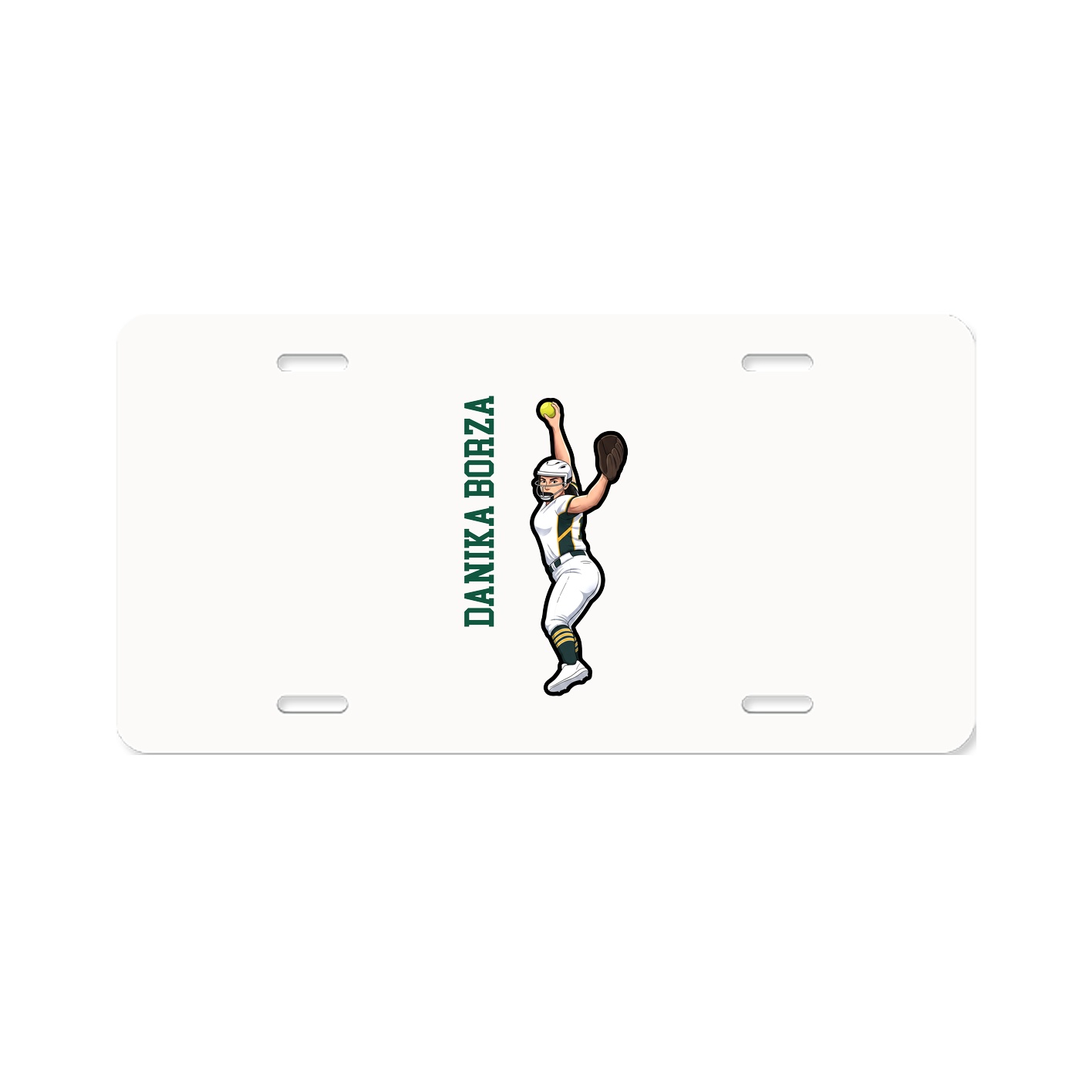 Aluminum License Plate