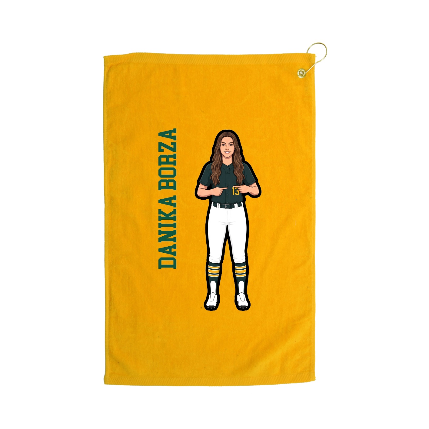 Terry Velour Golf Towel
