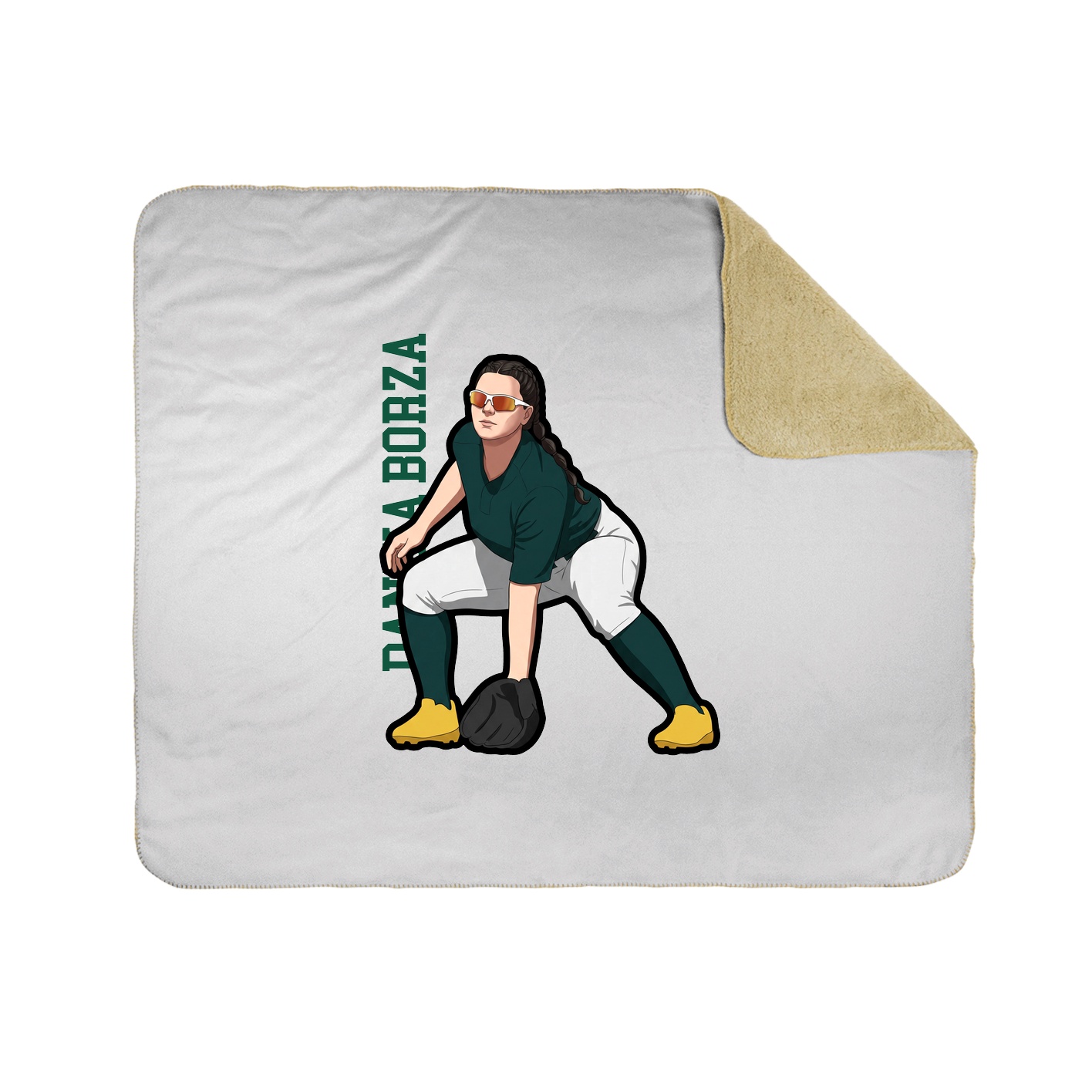 50x60 Sherpa Lined Throw Blanket