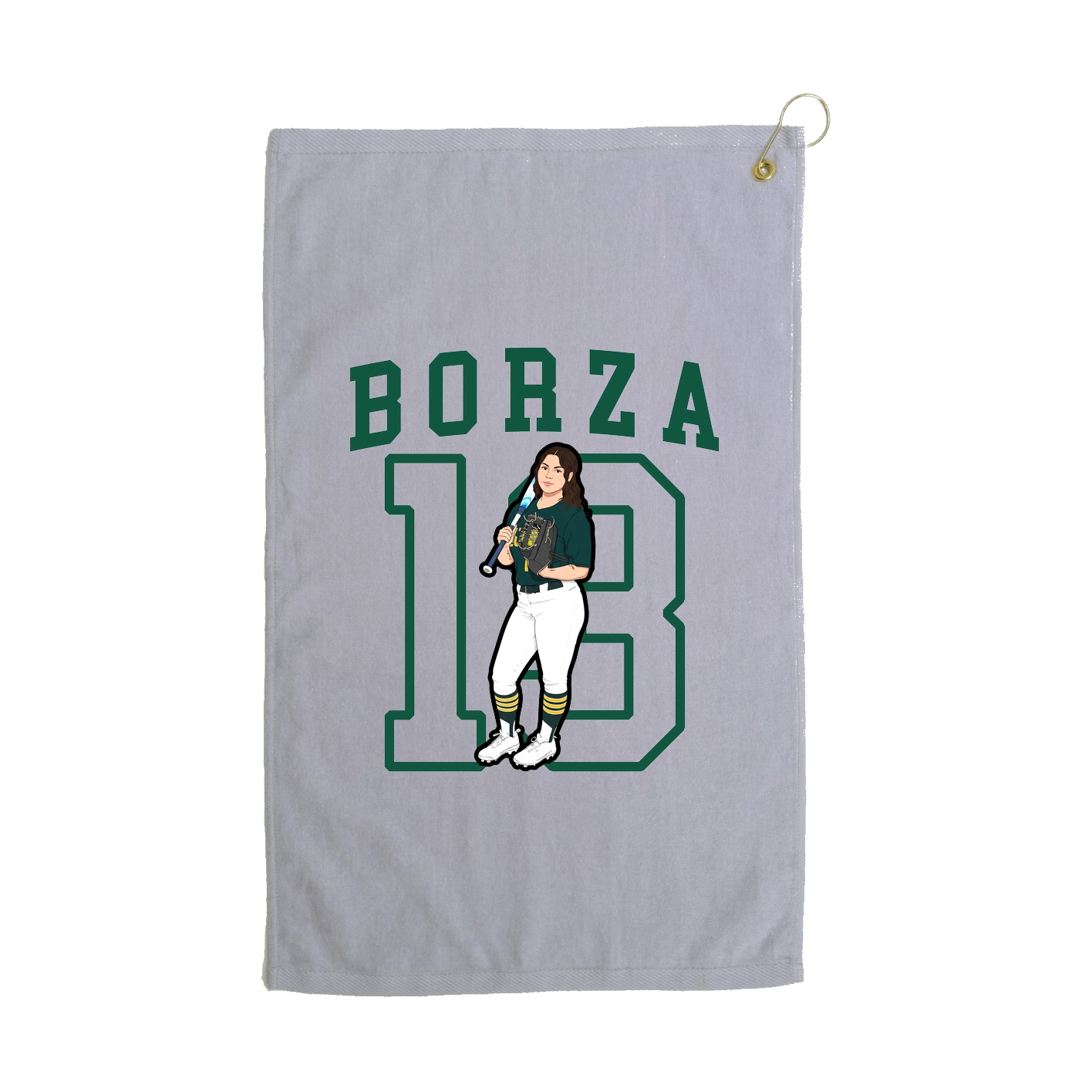 Terry Velour Golf Towel