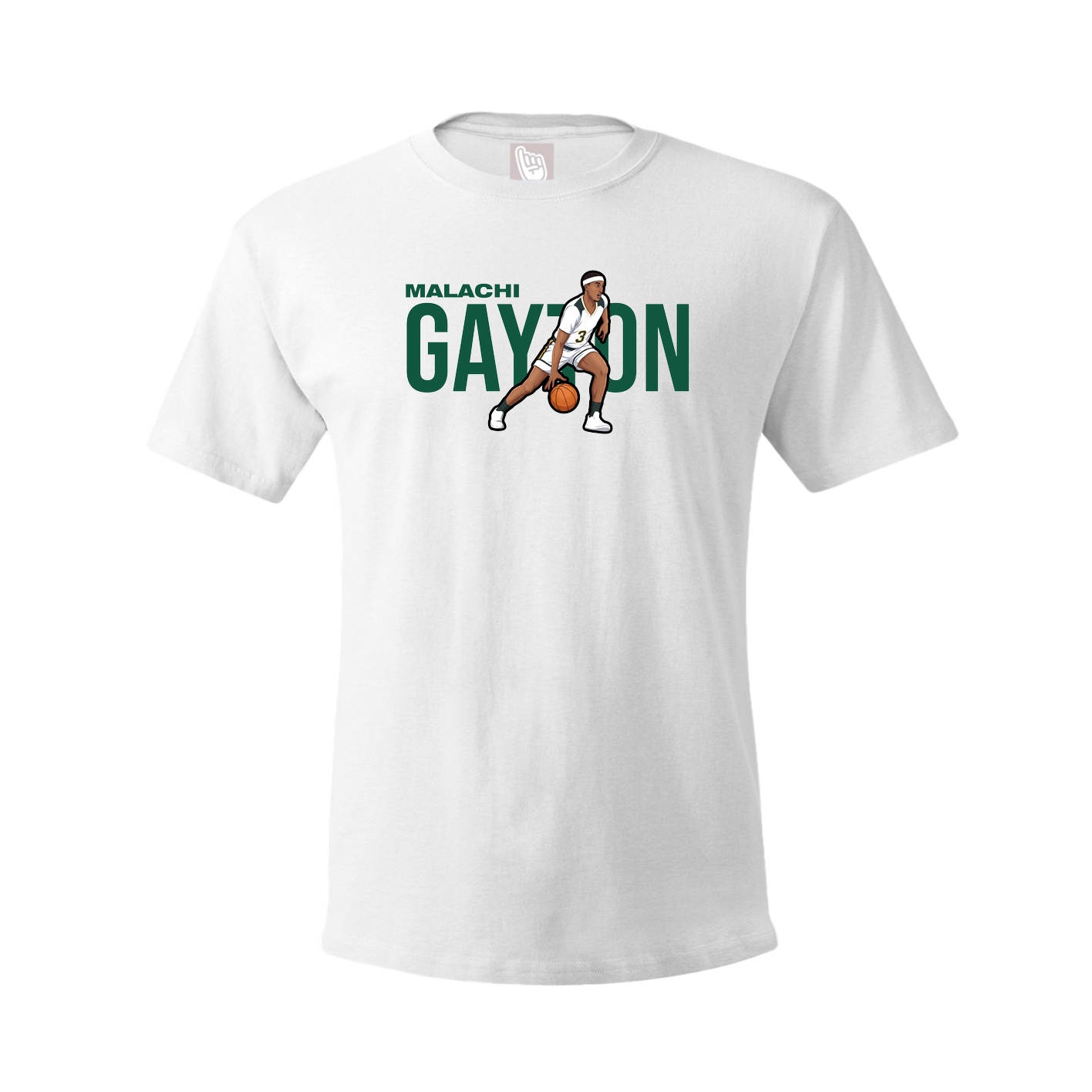 Tee — Player Name in White