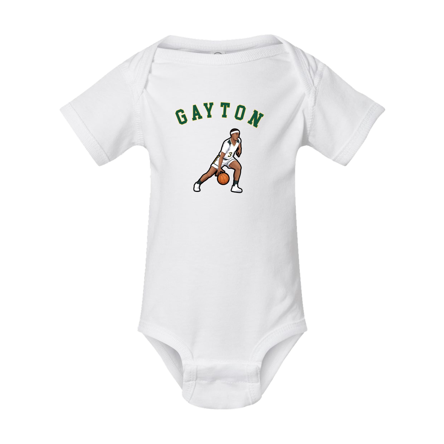 Baby Onesie — Shirsey Arch in White