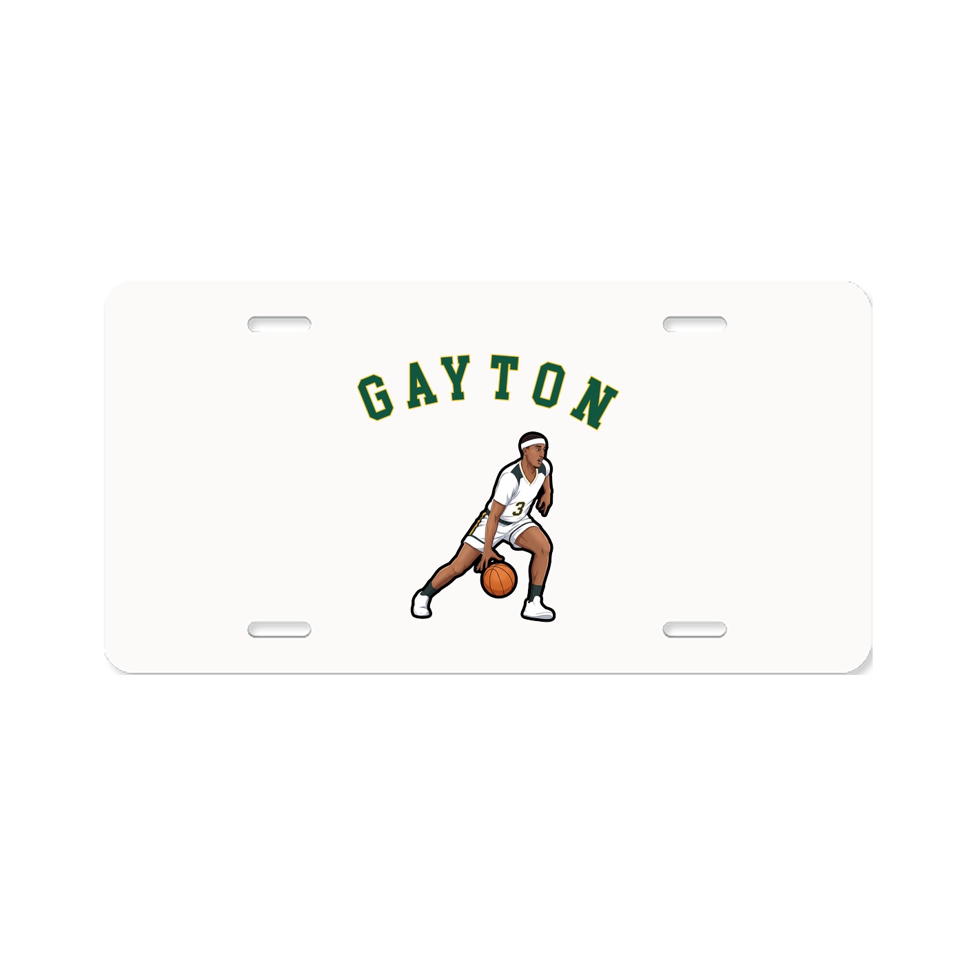 License Plate — Shirsey Arch in Classic
