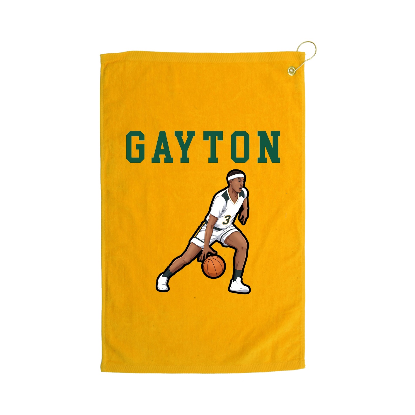 Golf Towel — Shirsey in Gold