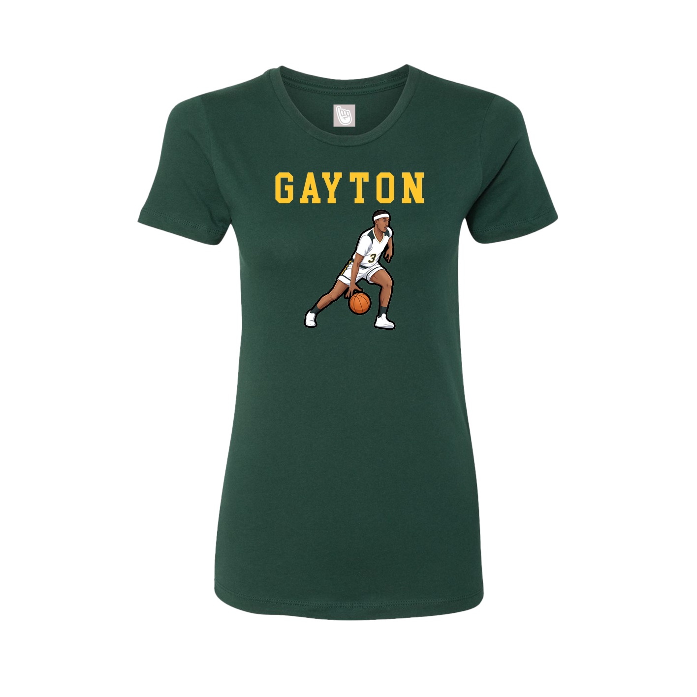 Fitted Women's Tee — Shirsey in Green