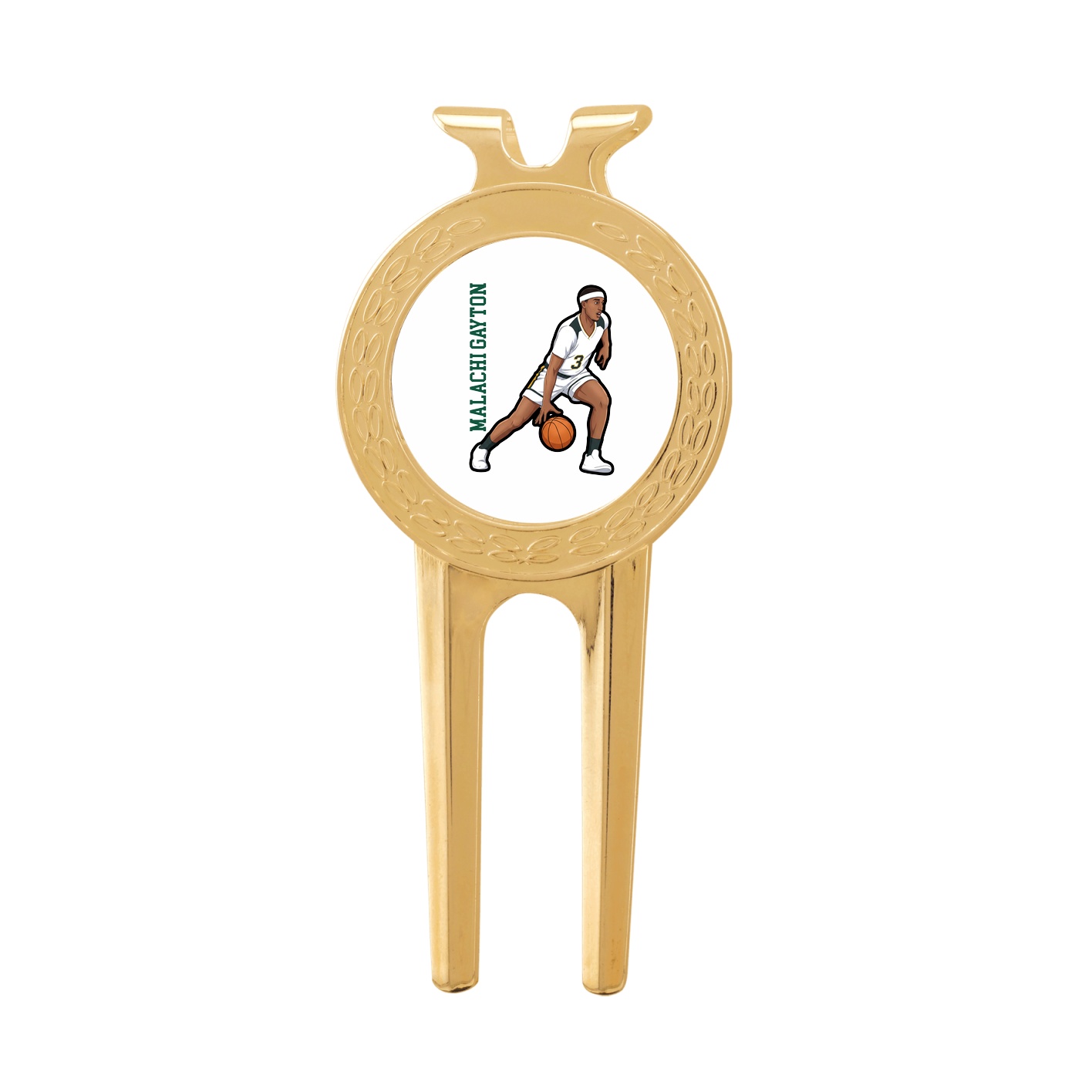 Divot Tool with Ball Marker — Name Vertical in Classic