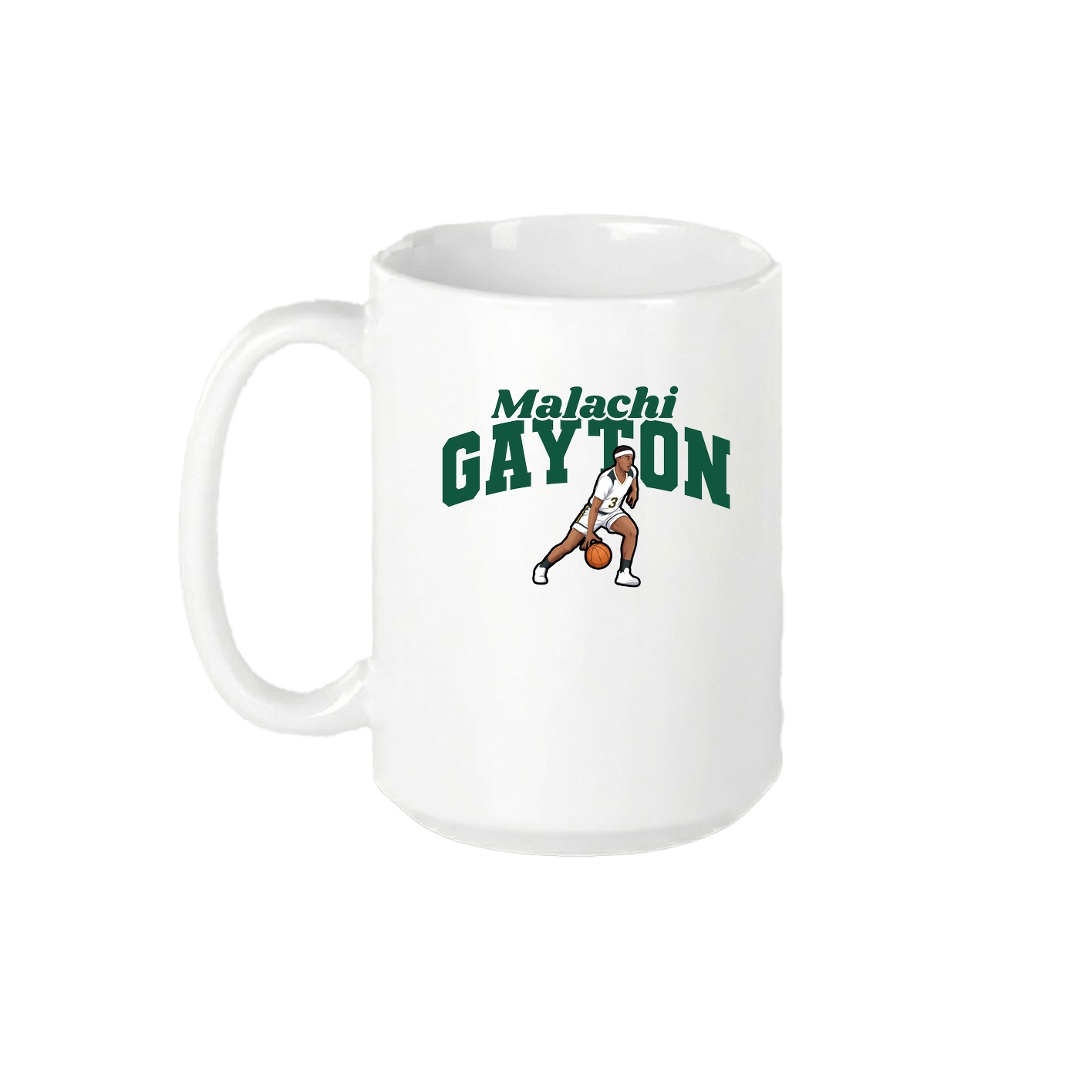 15oz Coffee Mug — Signature Arch in White