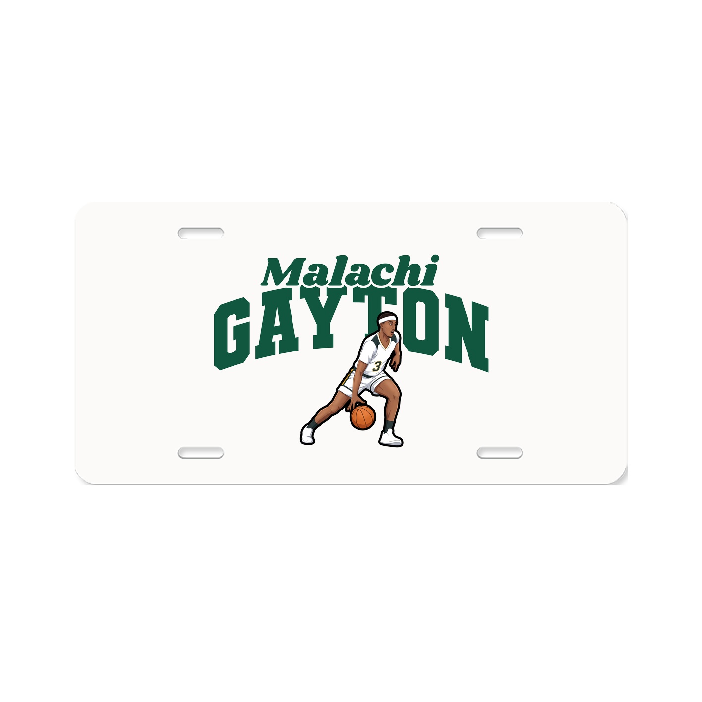 License Plate — Signature Arch in Classic