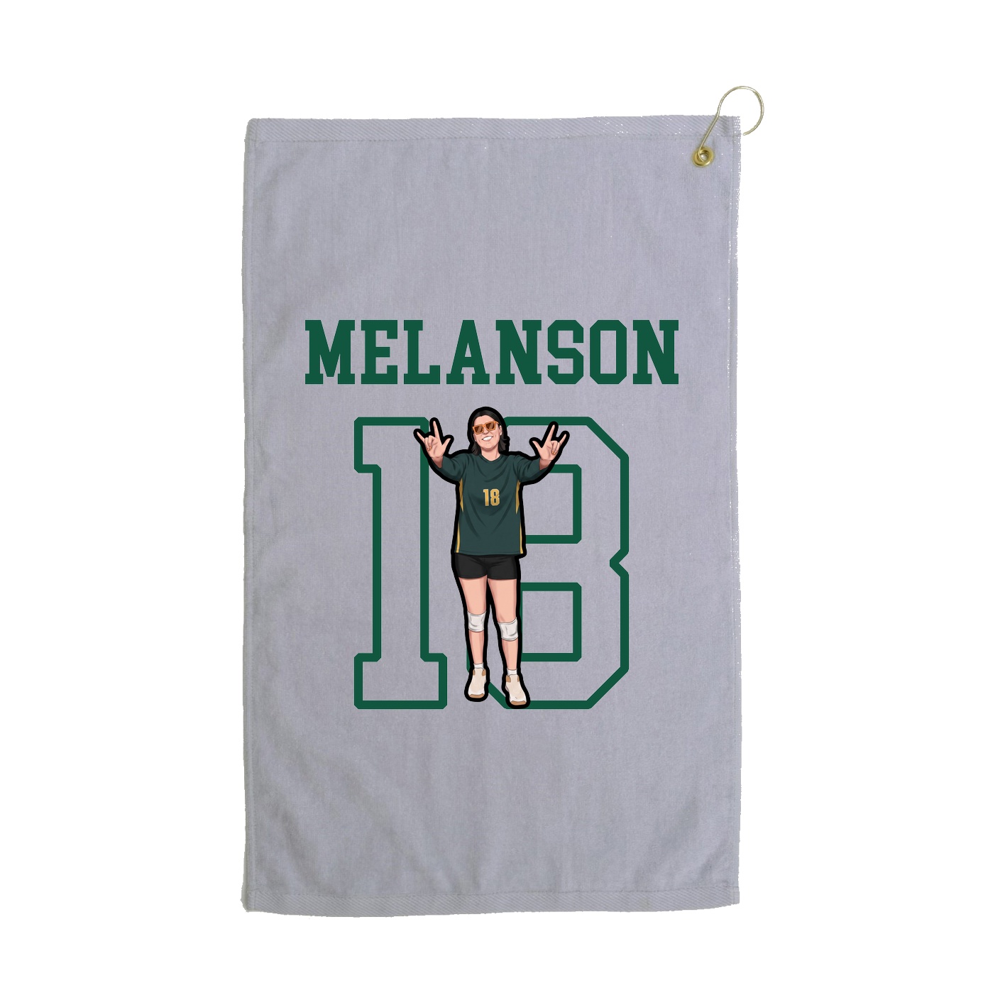 Golf Towel — Shirsey in Grey
