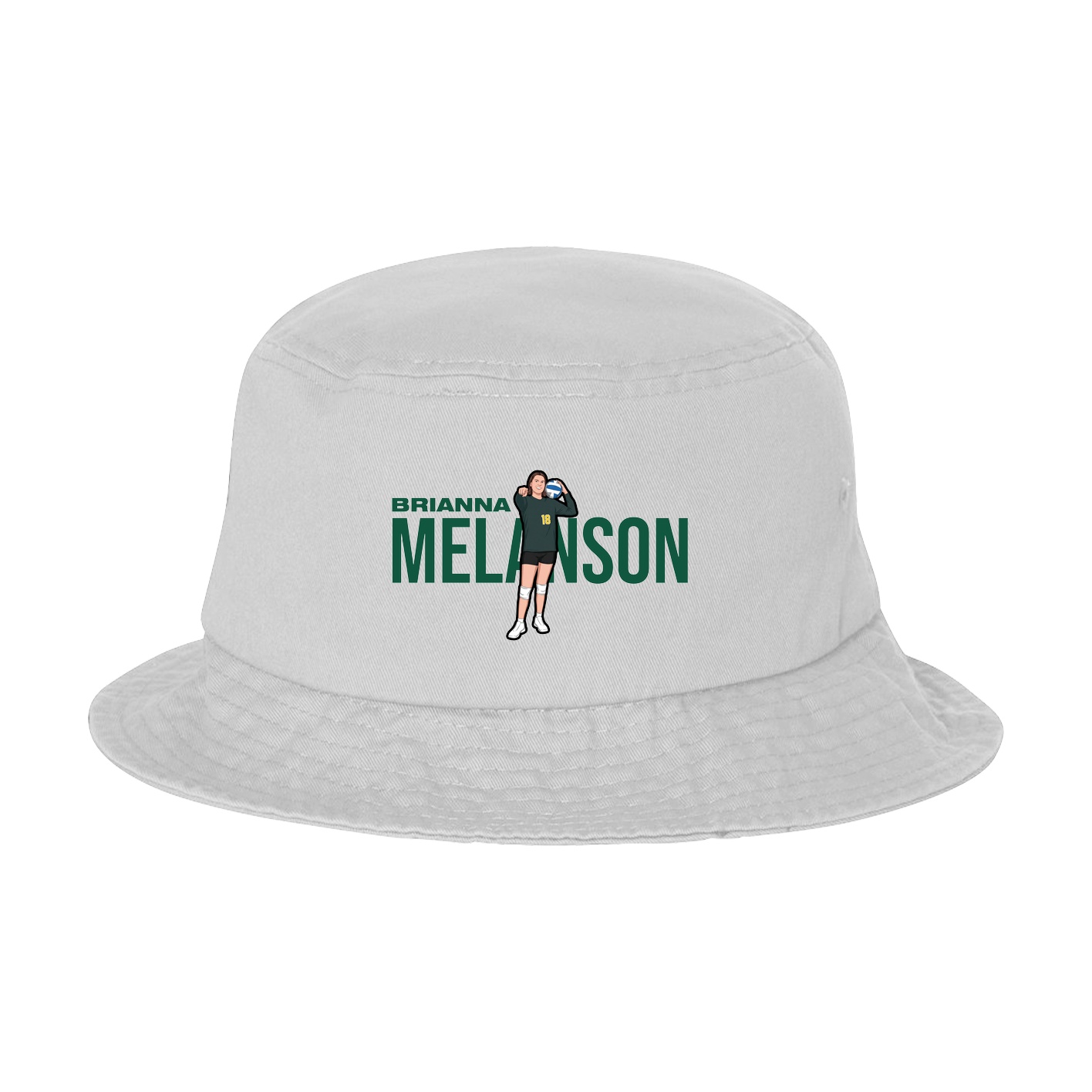 Bucket Cap — Player Name in White