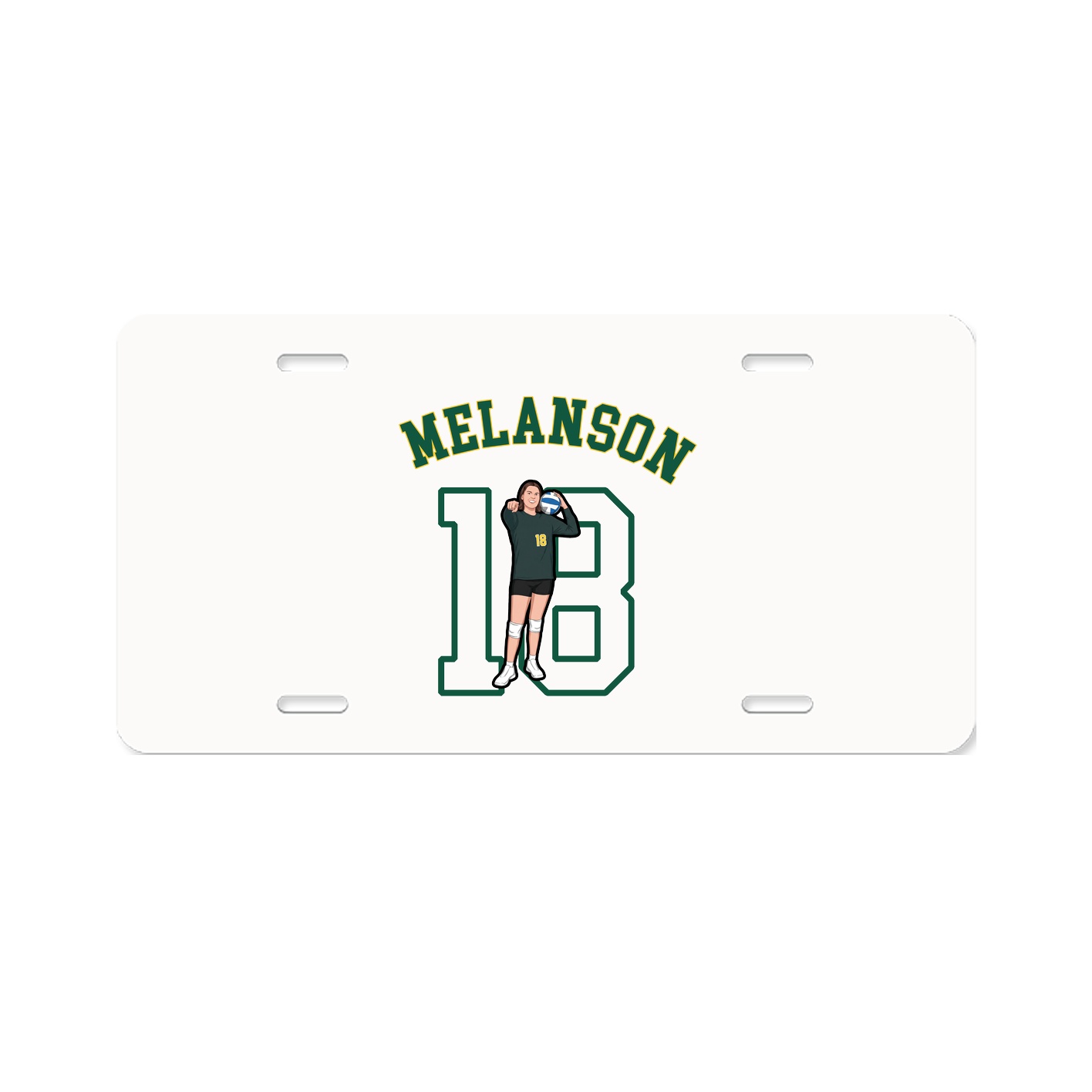 License Plate — Shirsey Arch in Classic