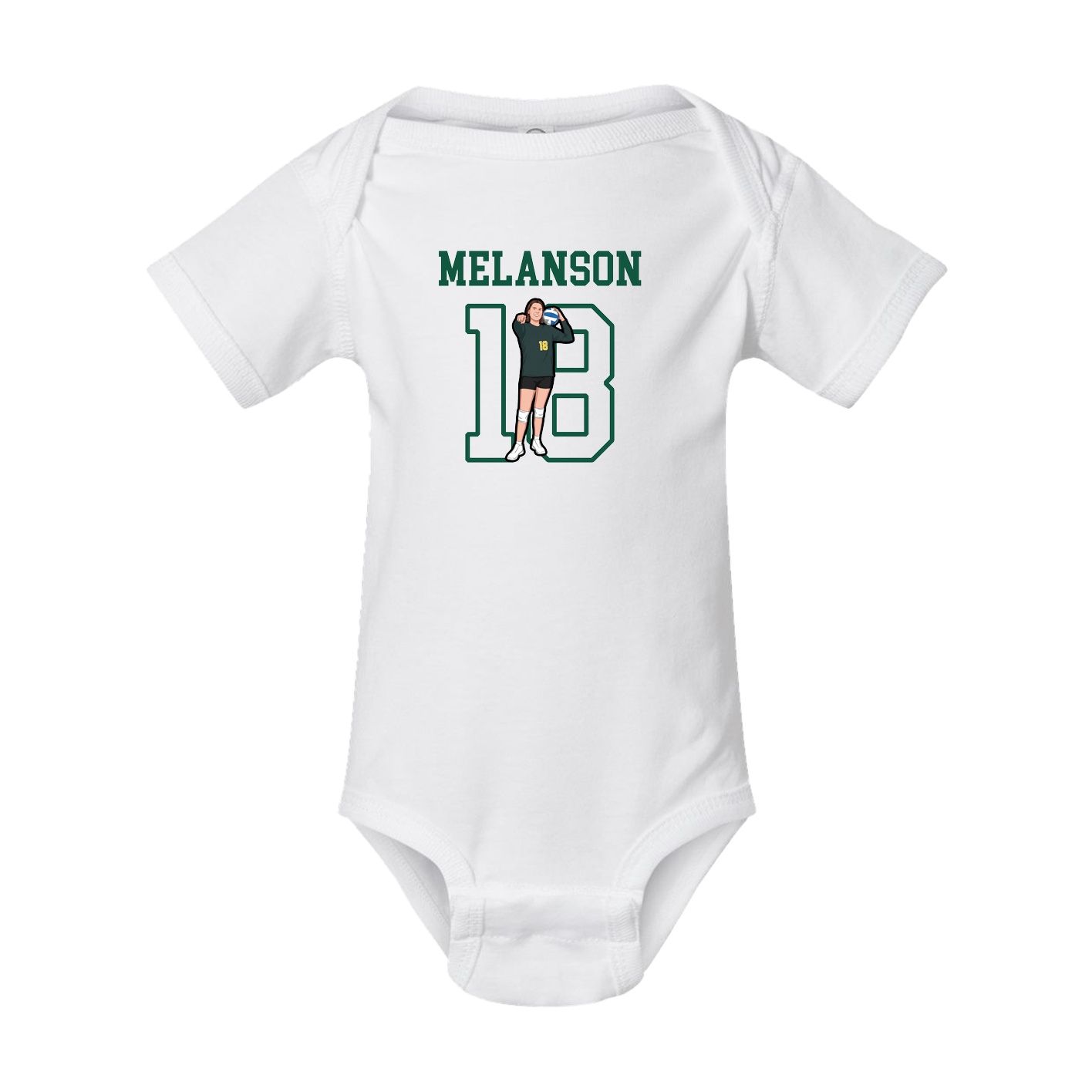 Baby Onesie — Shirsey in White
