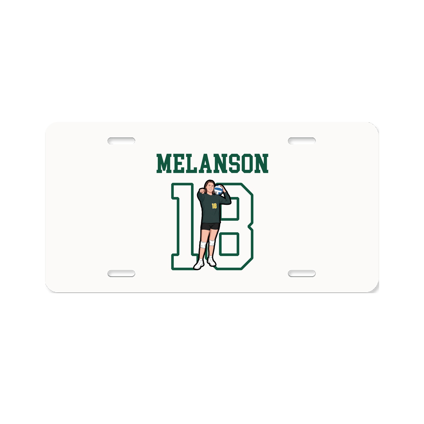 License Plate — Shirsey in Classic