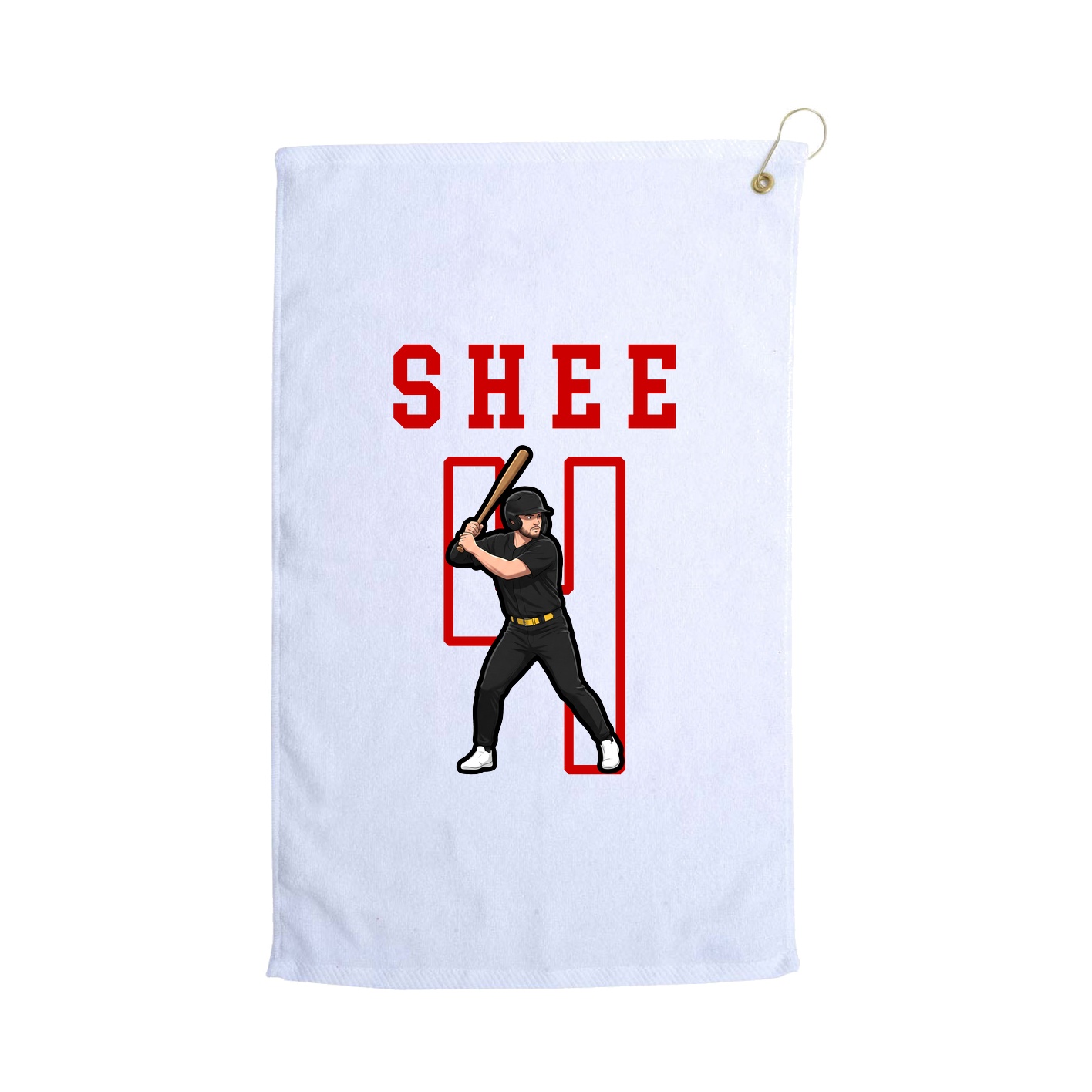 Golf Towel — Shirsey in White