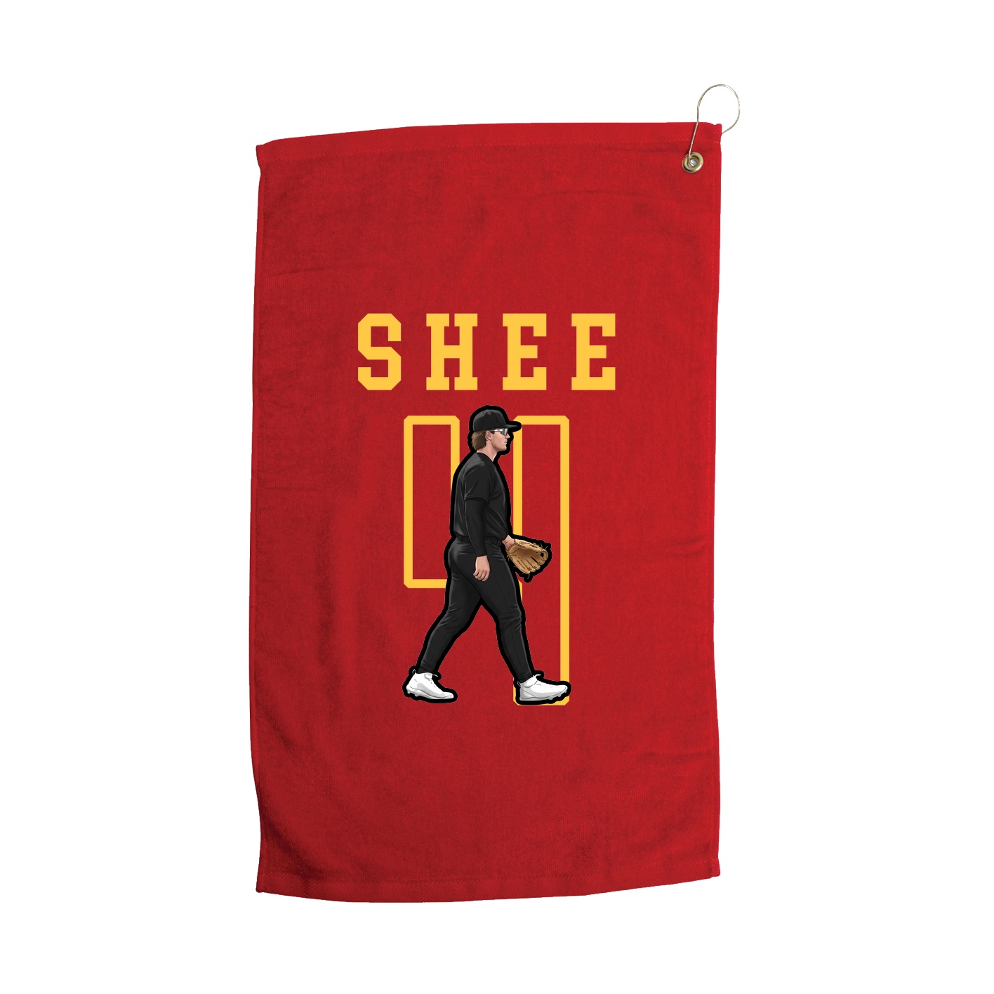 Golf Towel — Shirsey in Red