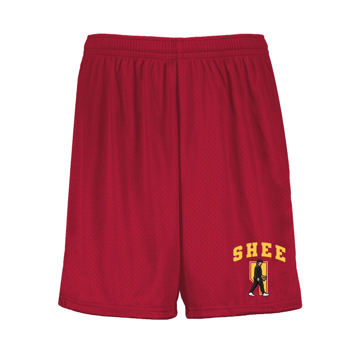 Shorts — Number in Red