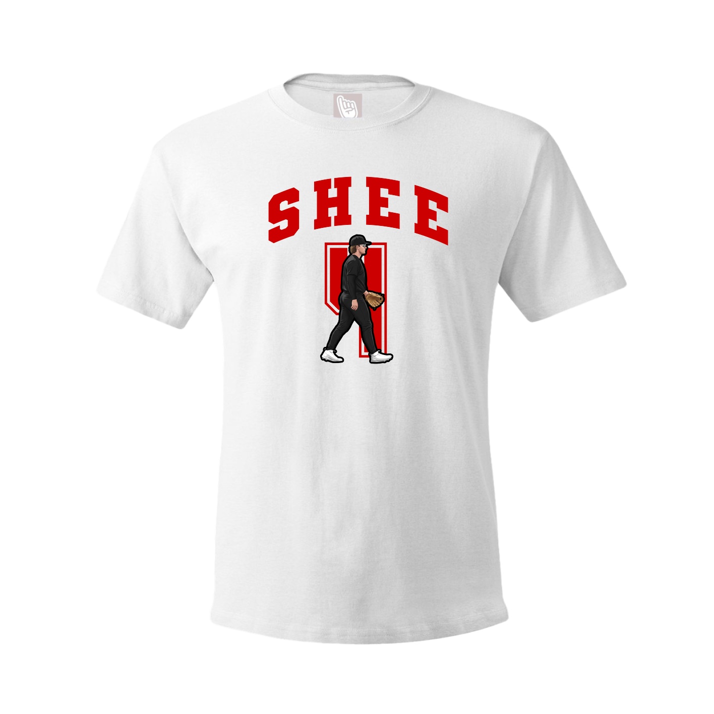 Tee — Number in White