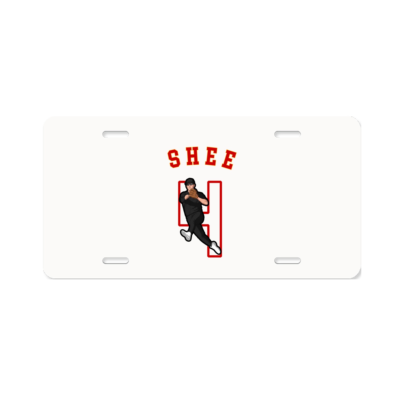 License Plate — Shirsey Arch in Classic