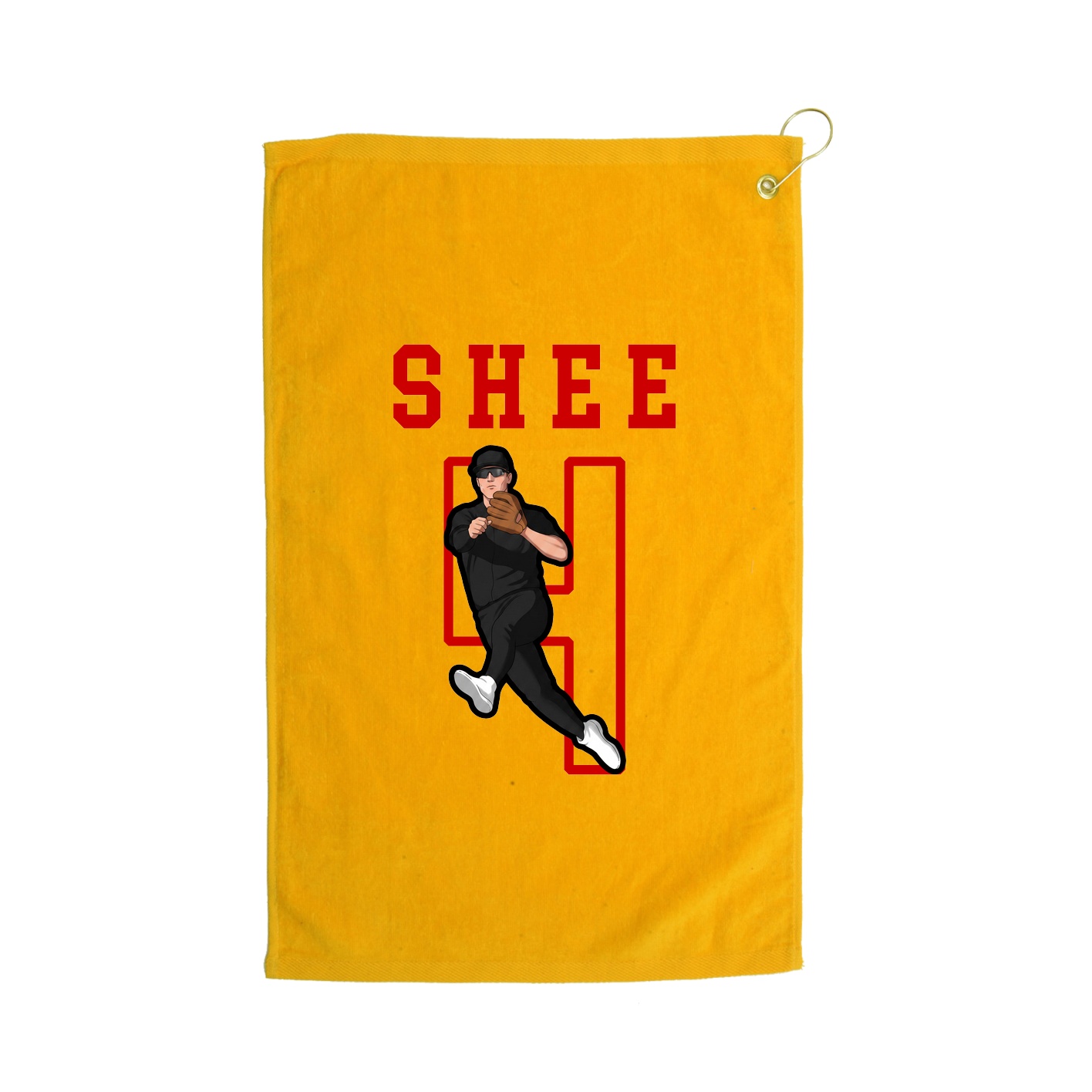 Golf Towel — Shirsey in Gold
