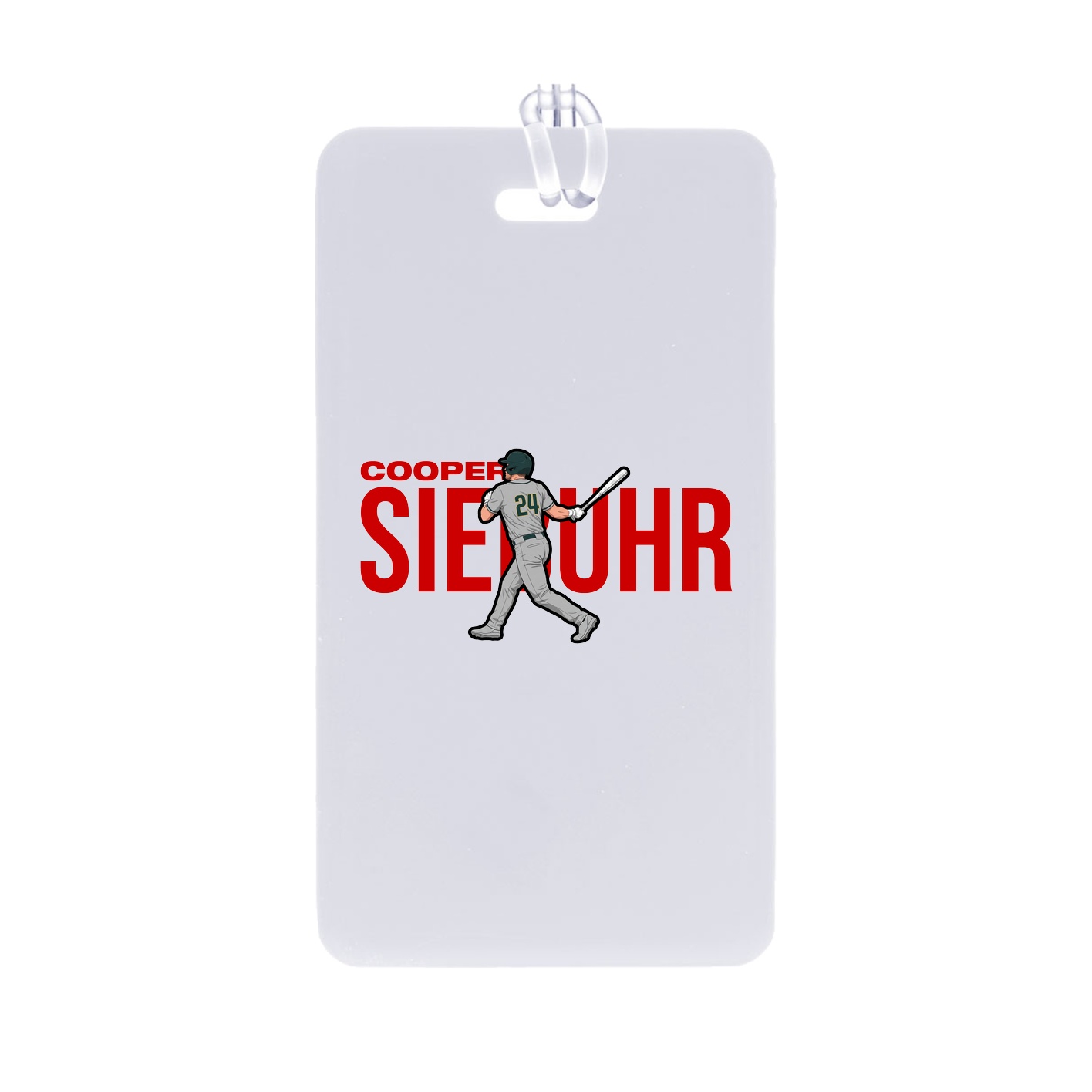 Bag Tag — Player Name in Classic