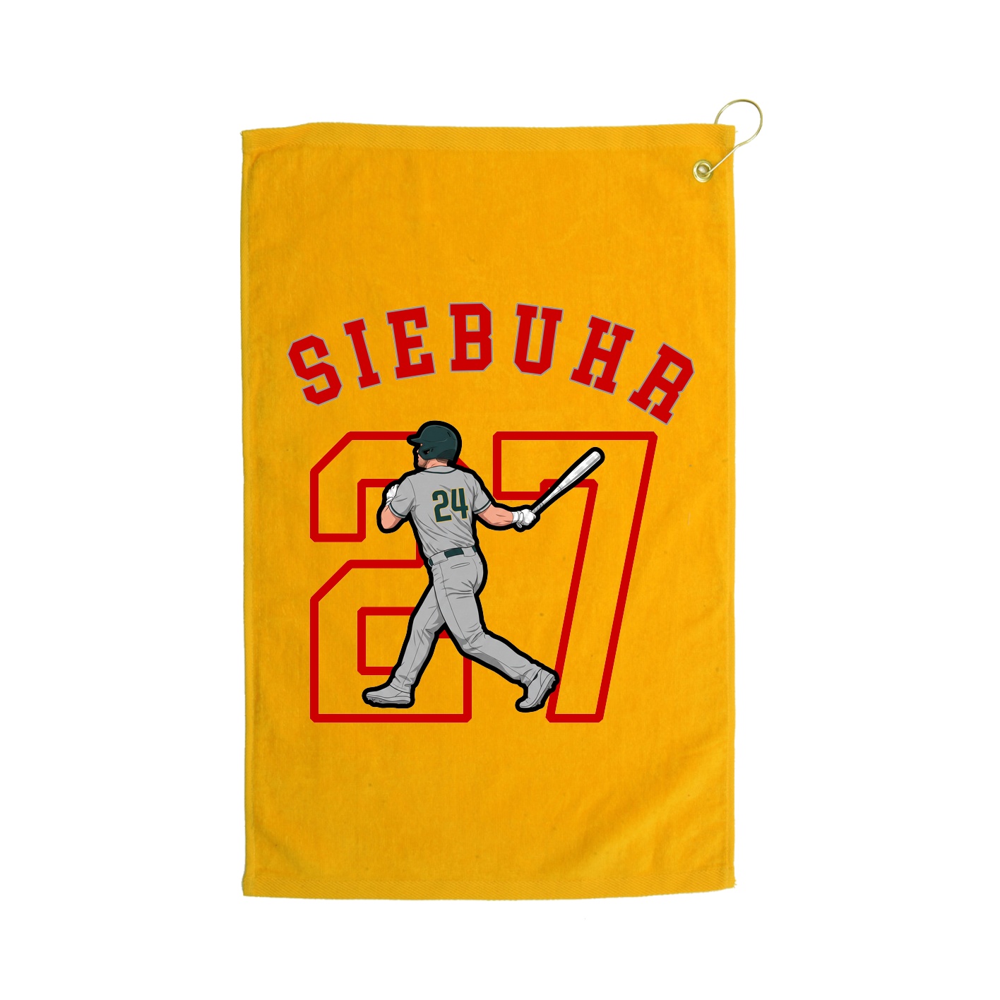 Golf Towel — Shirsey Arch in Gold