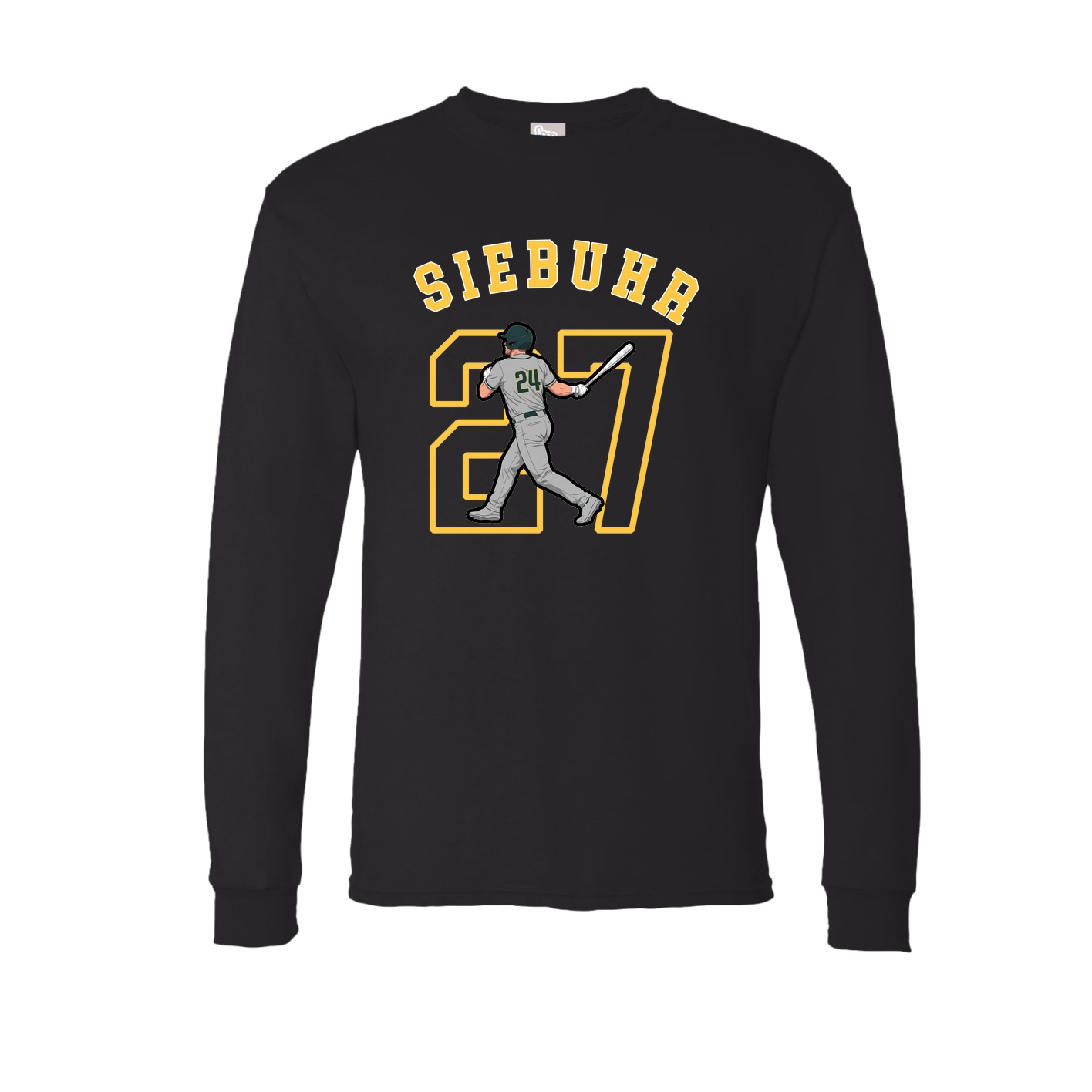 Long Sleeve Tee — Shirsey Arch in Black