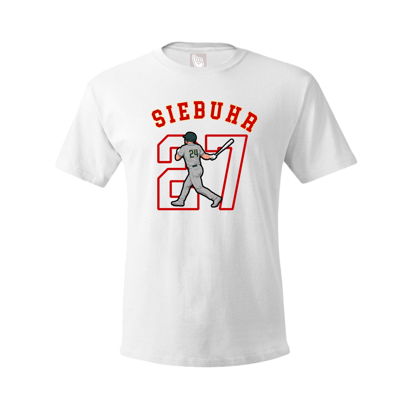 Youth Tee — Shirsey Arch in White