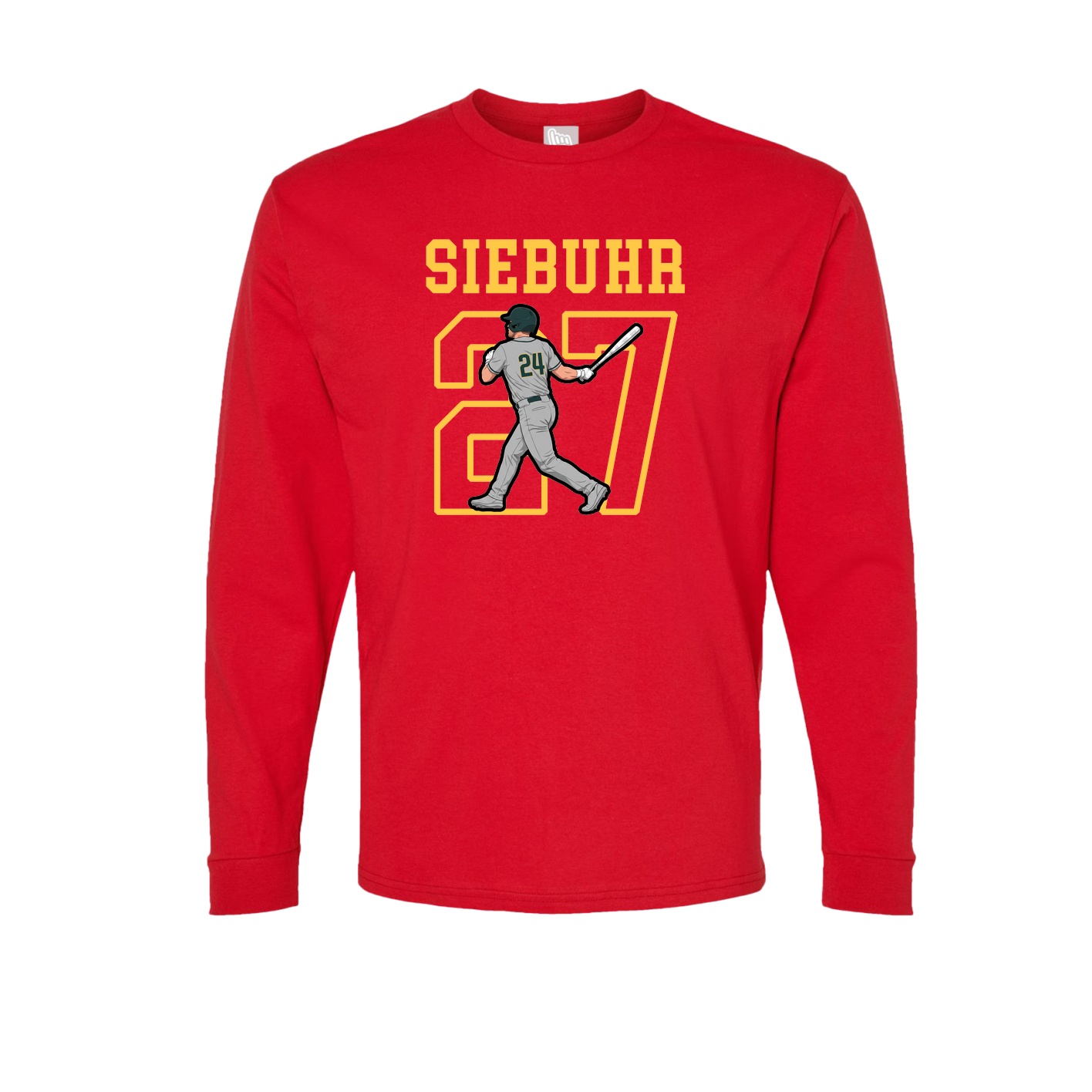 Long Sleeve Tee — Shirsey in Red