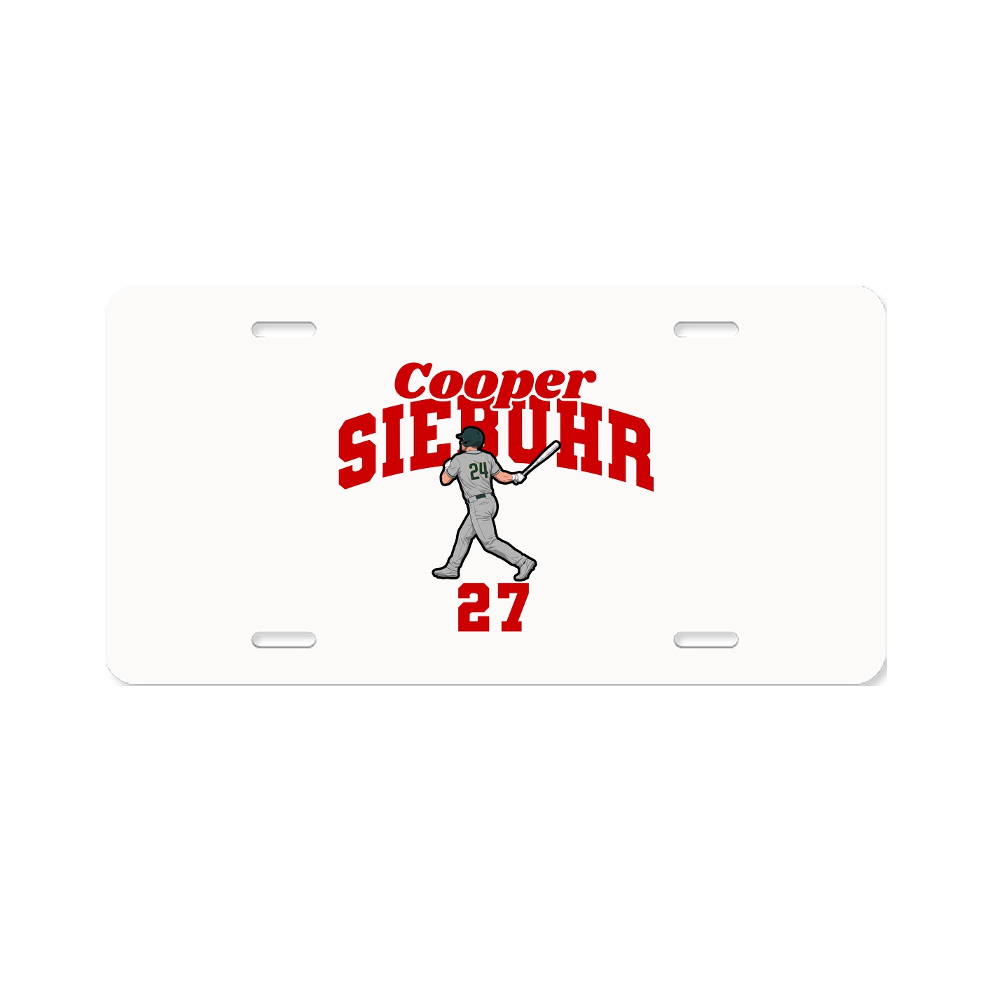 License Plate — Signature Arch in Classic