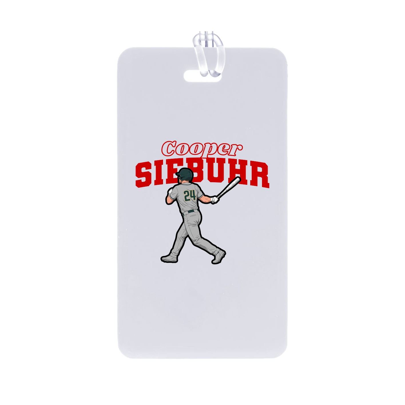 Bag Tag — Name Arch in Classic