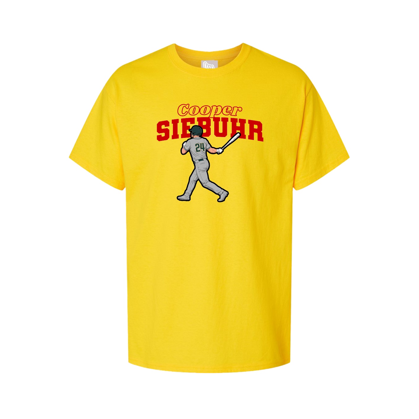 Tee — Name Arch in Gold
