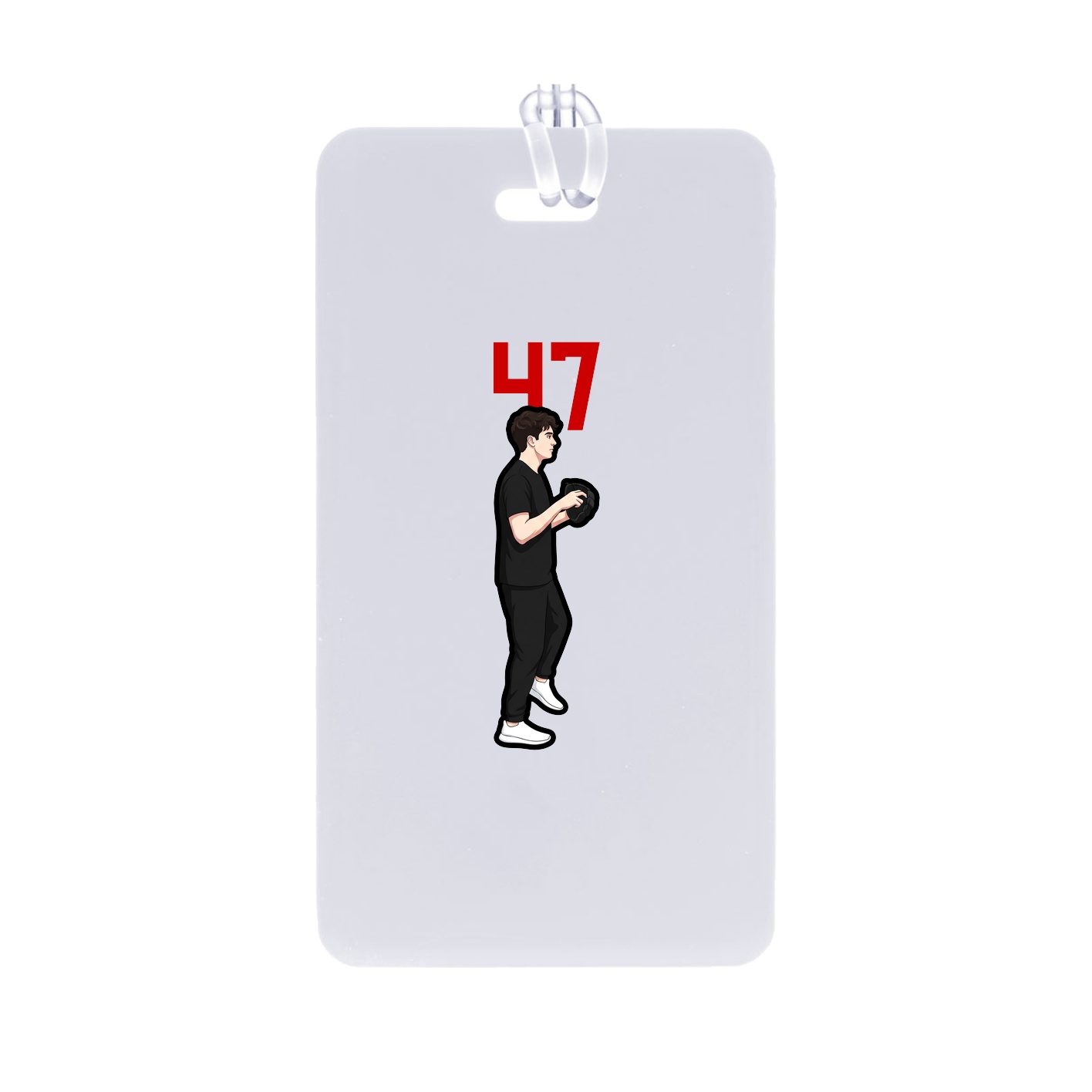 Bag Tag — Number Top in Classic