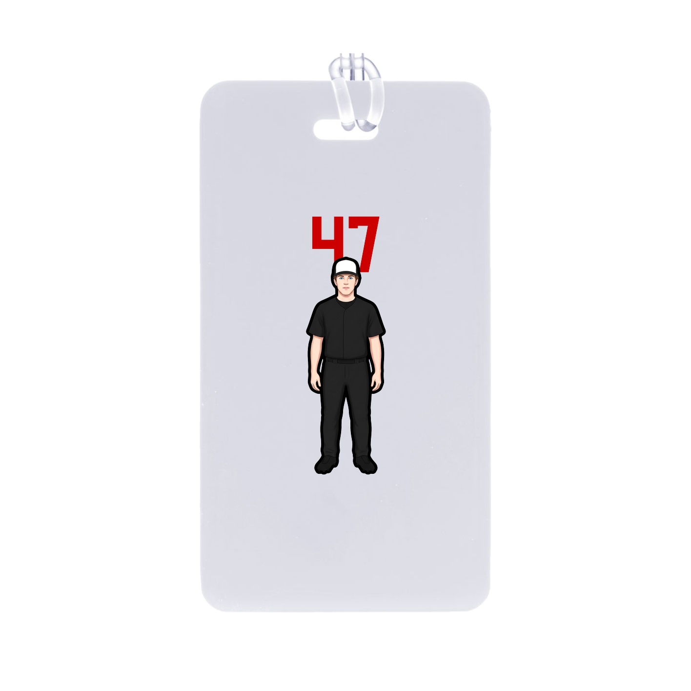 Bag Tag — Number Top in Classic