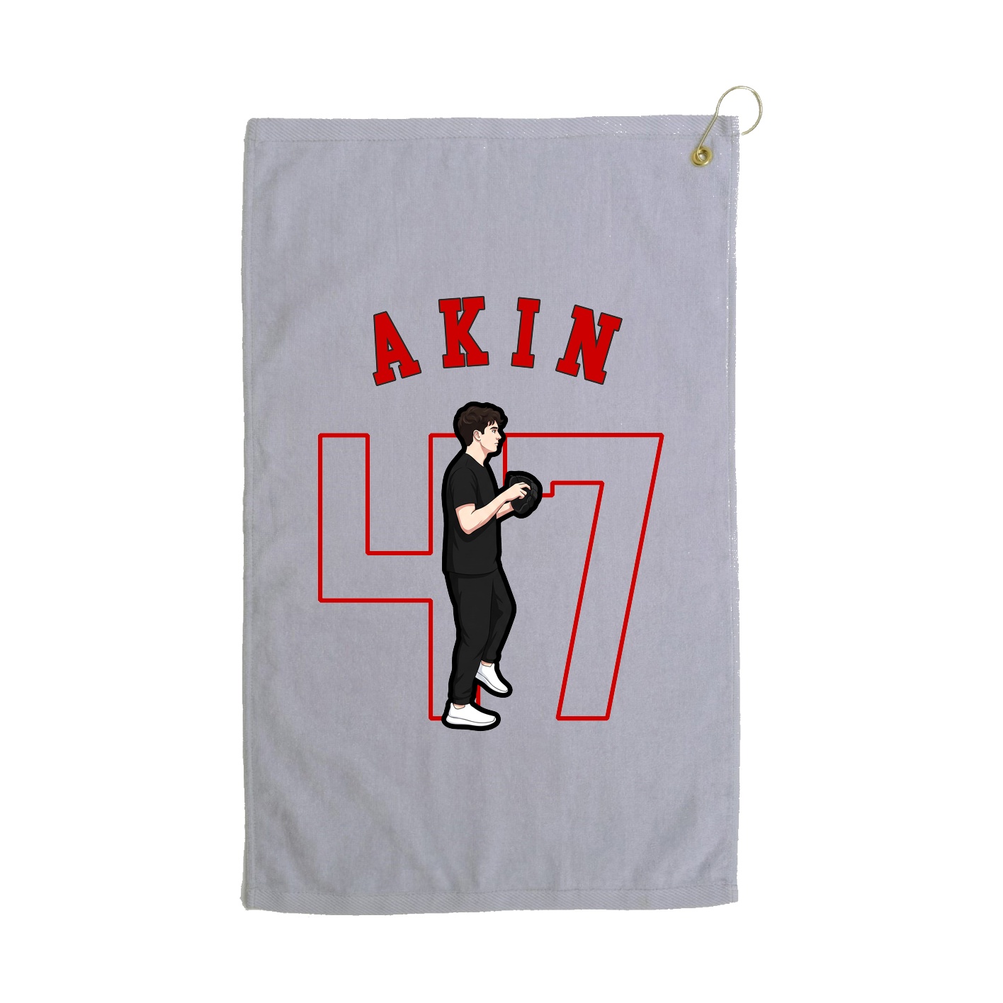 Golf Towel — Shirsey Arch in Grey