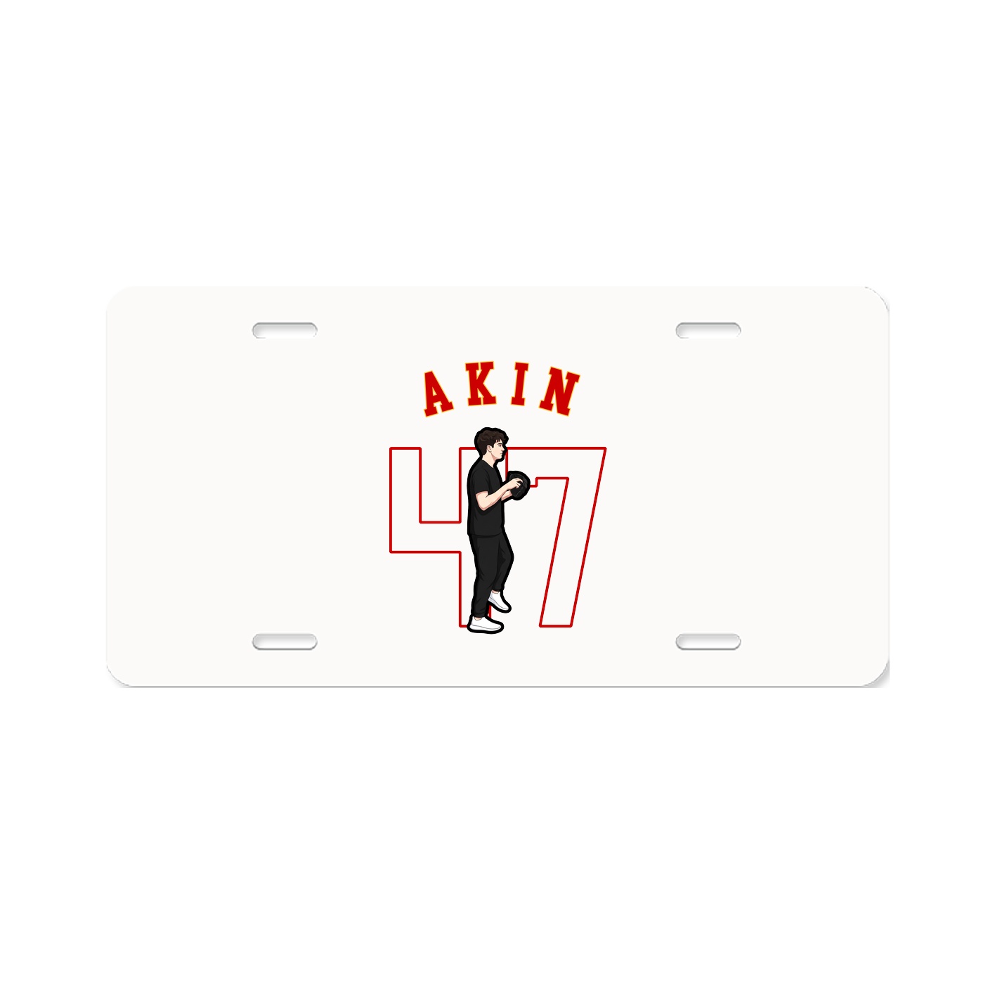License Plate — Shirsey Arch in Classic