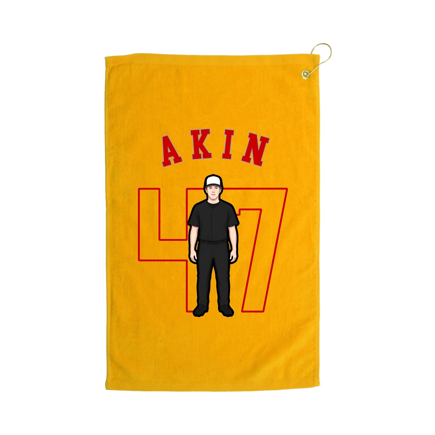 Golf Towel — Shirsey Arch in Gold