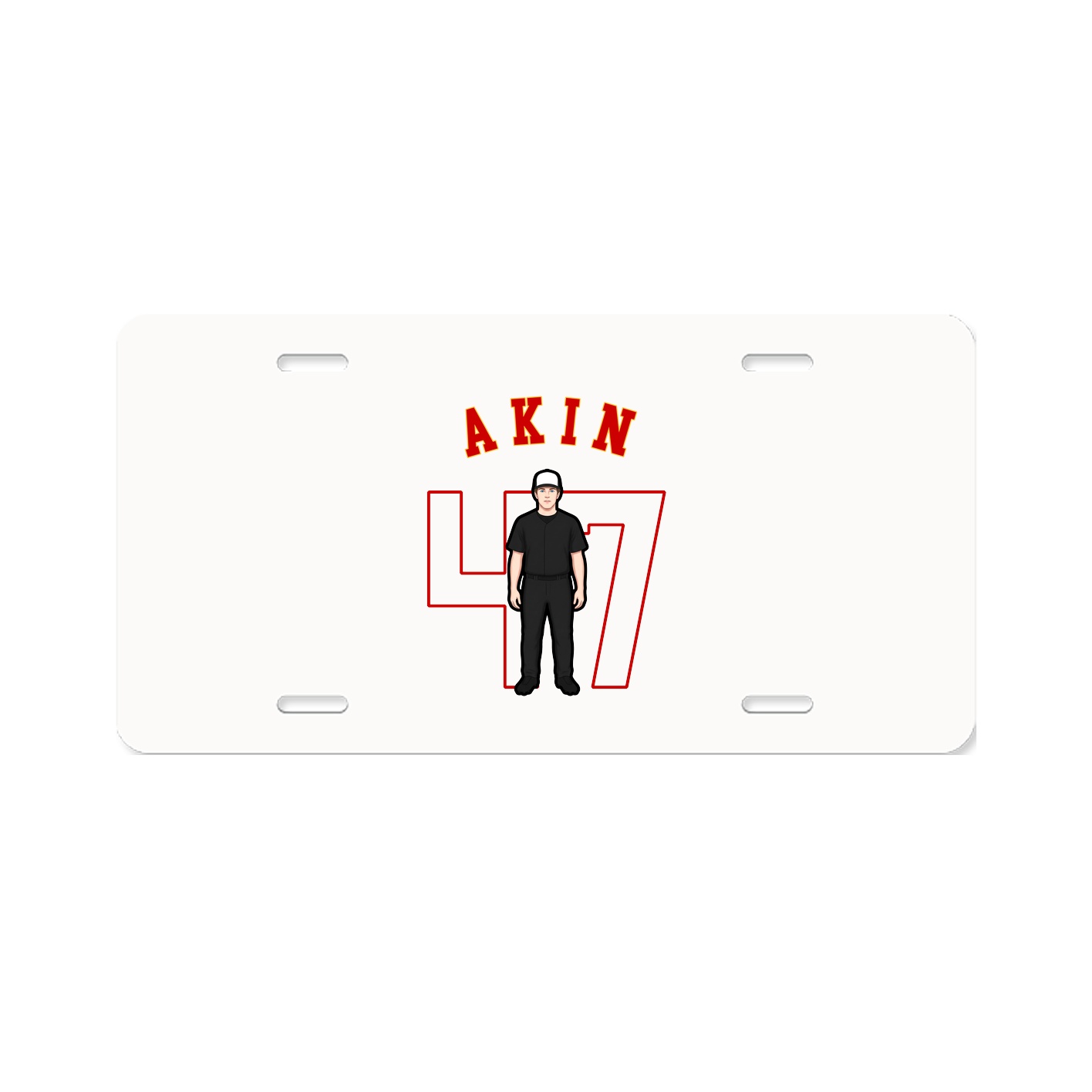 License Plate — Shirsey Arch in Classic