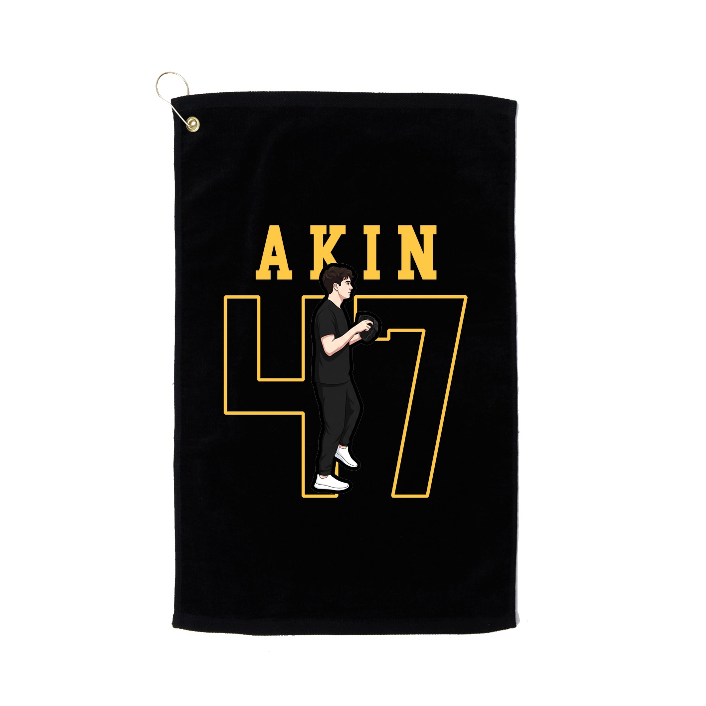 Golf Towel — Shirsey in Black