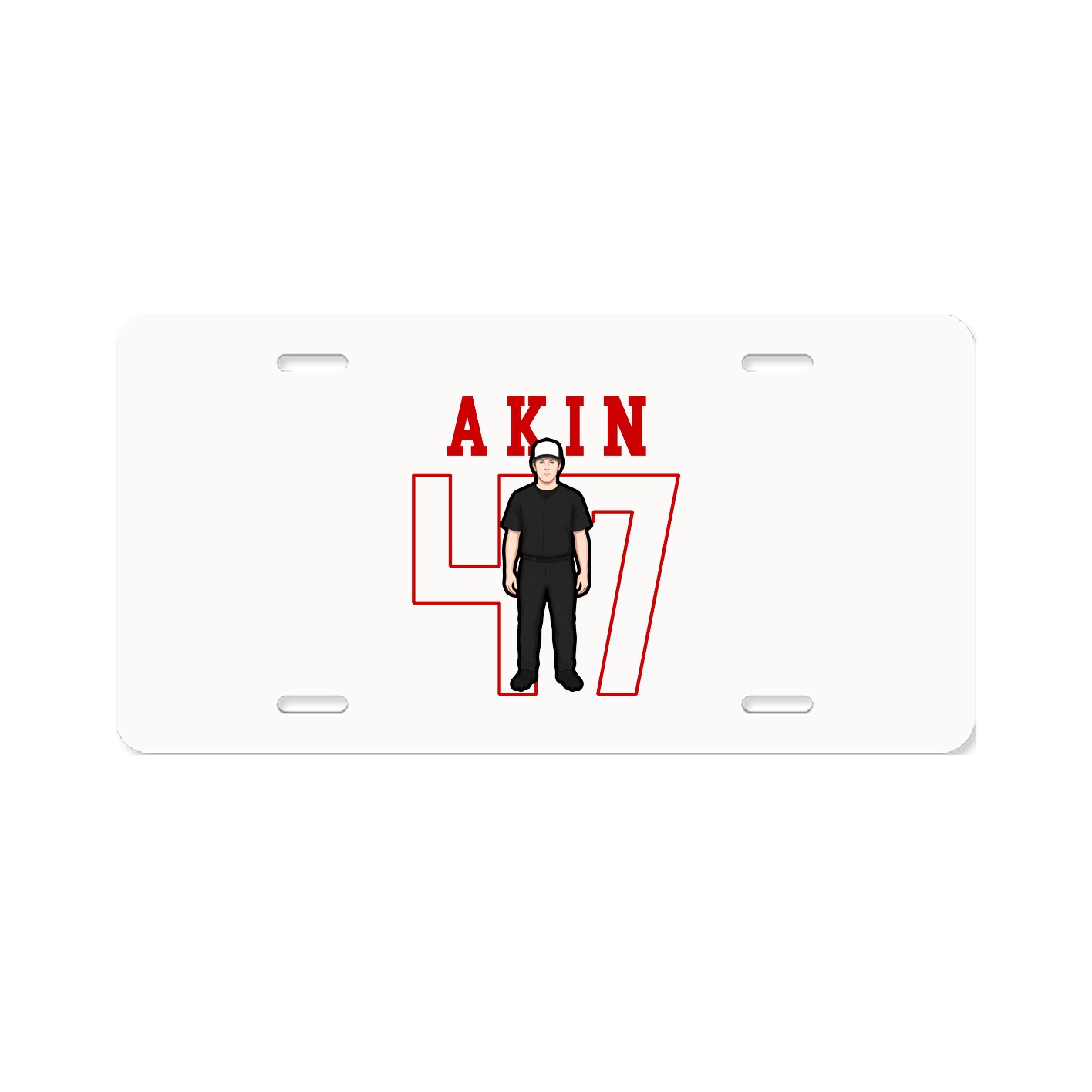 License Plate — Shirsey in Classic