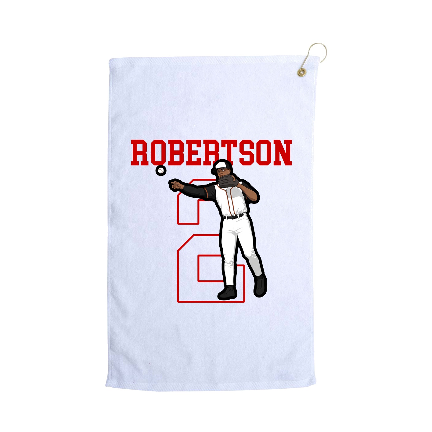 Golf Towel — Shirsey in White