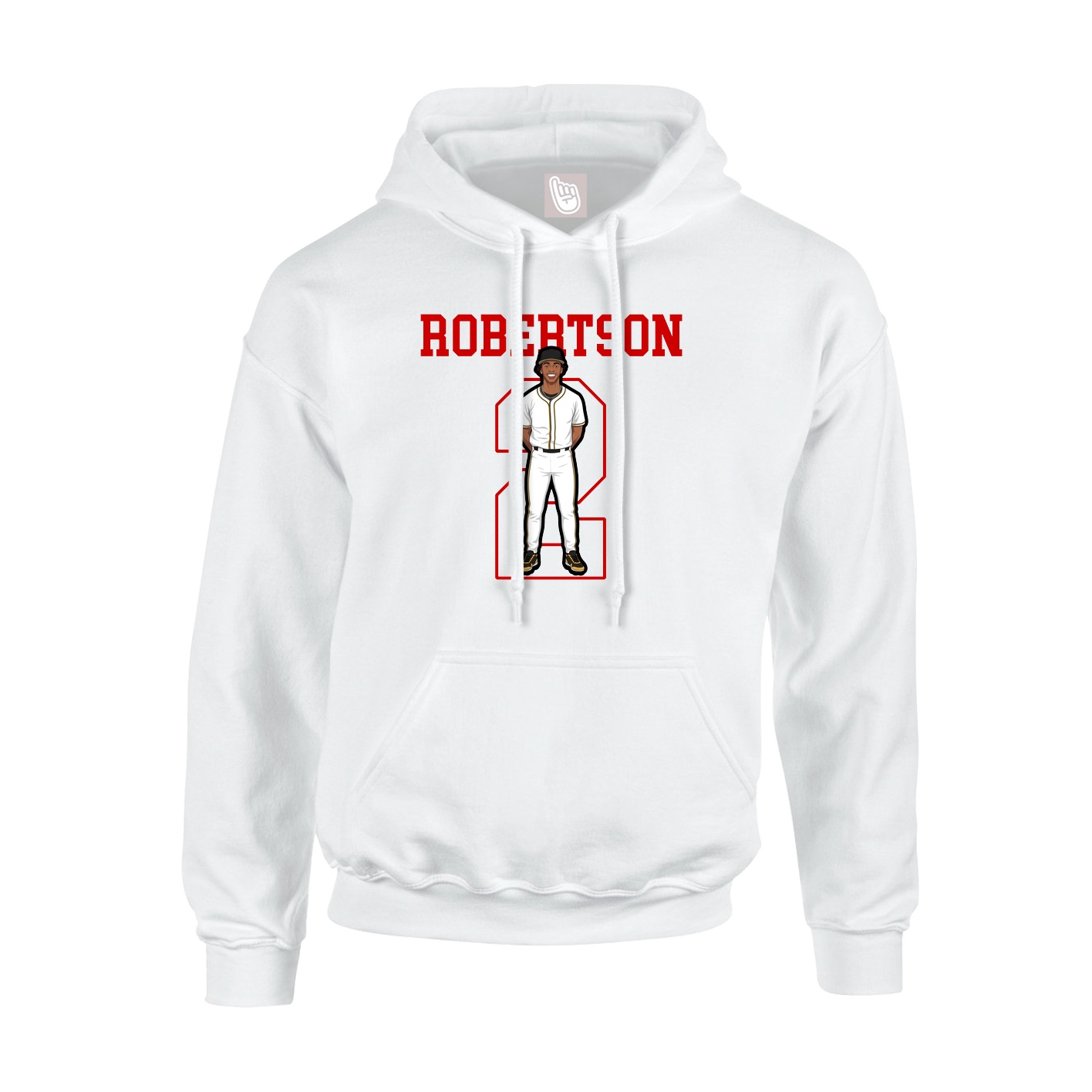 Youth Hoodie — Shirsey in White