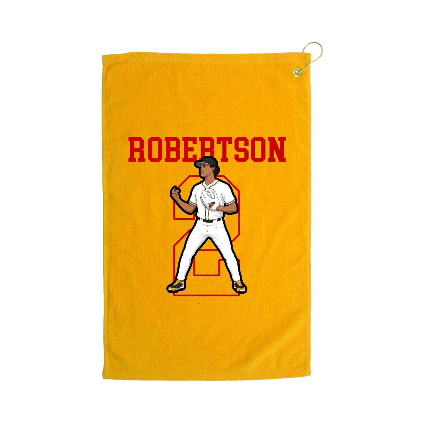Golf Towel — Shirsey in Gold