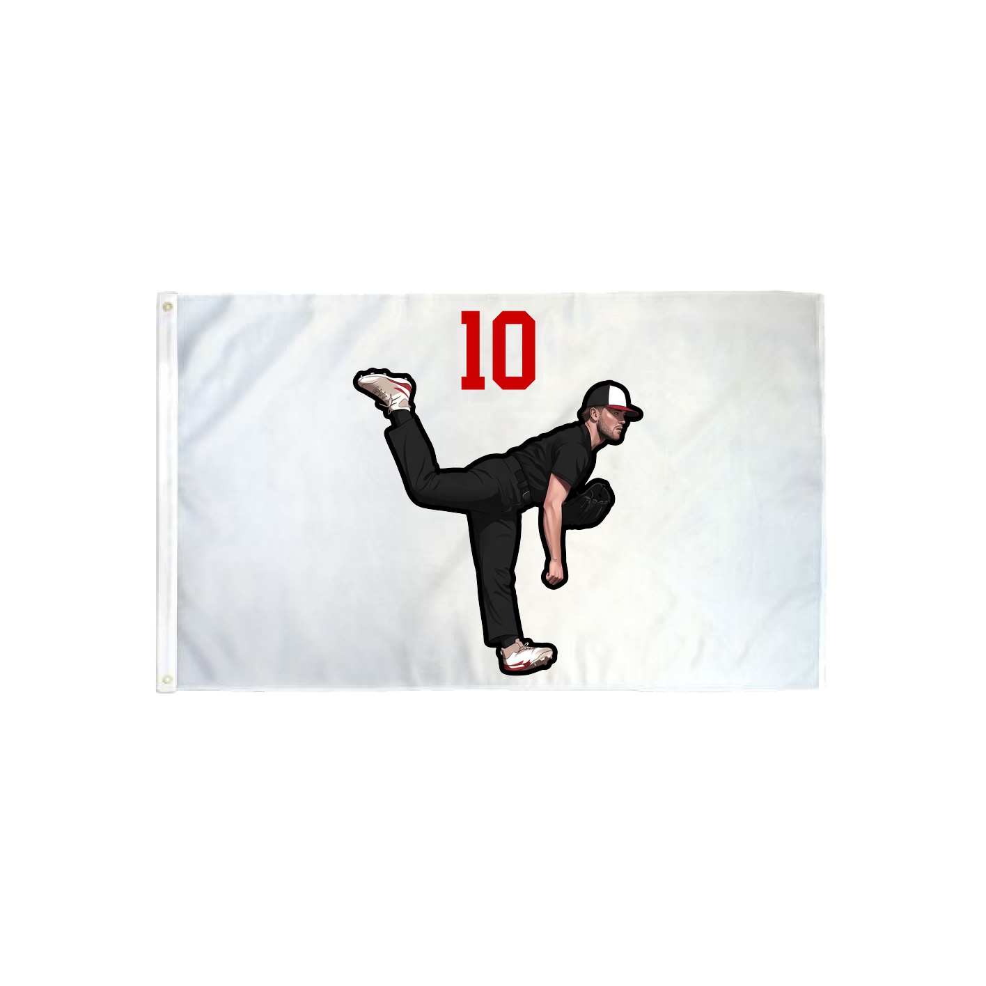 3x5 Flag — Number Top in Classic
