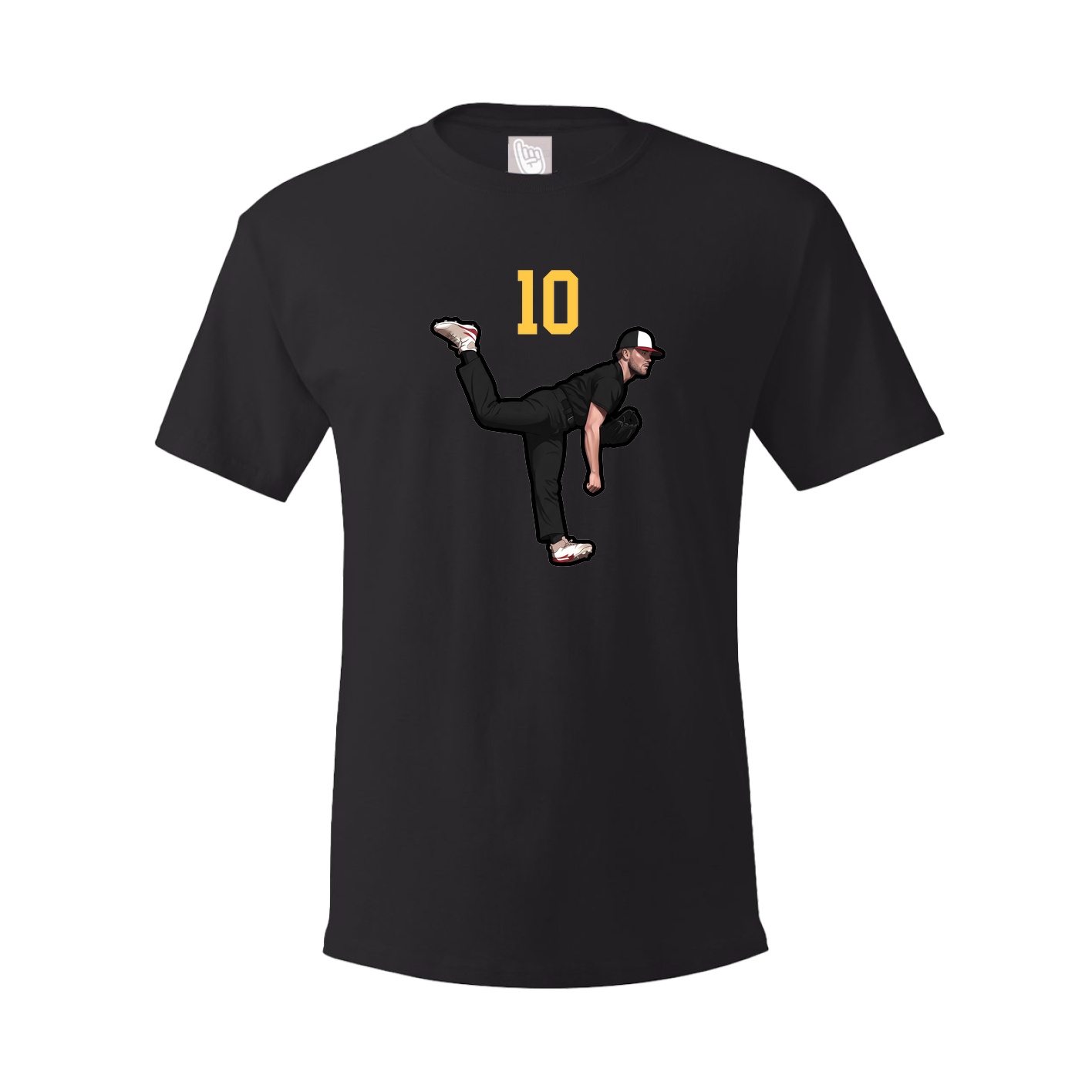 Tee — Number Top in Black