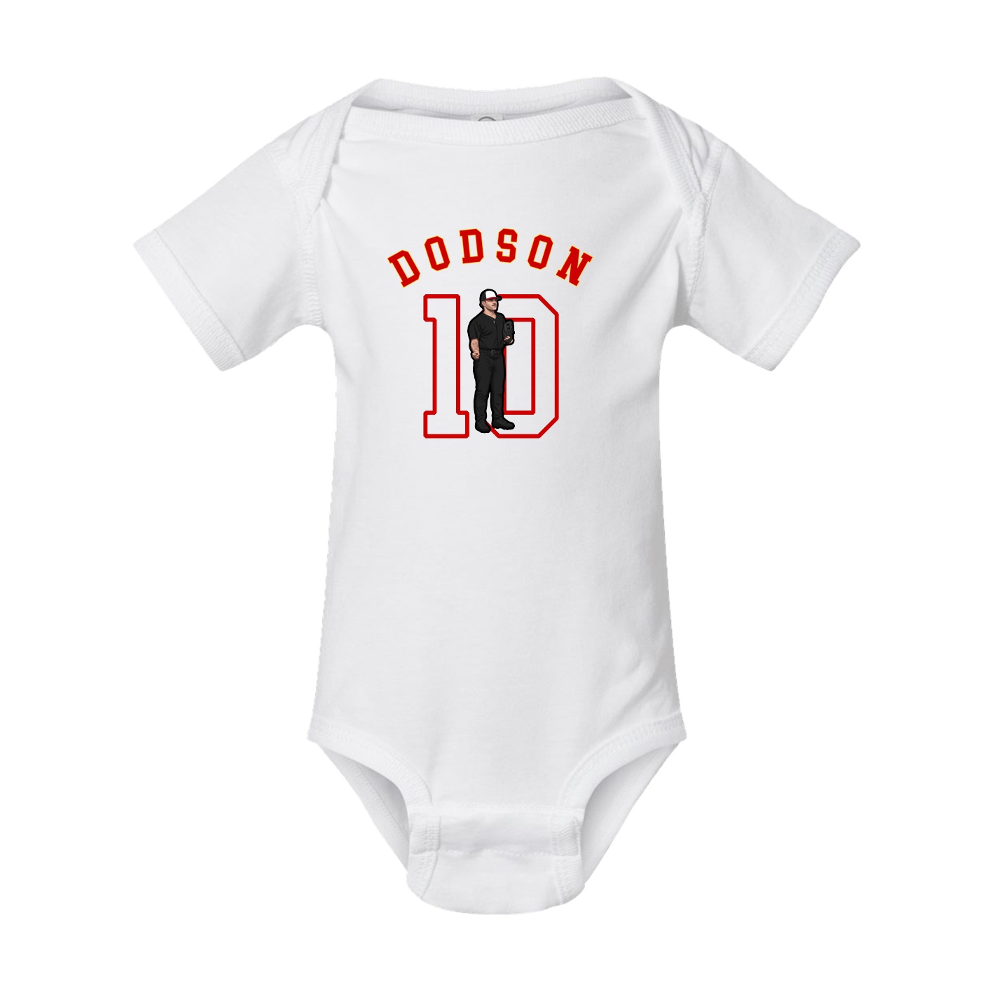 Baby Onesie — Shirsey Arch in White