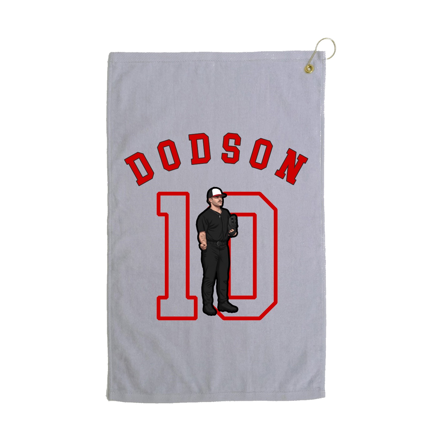 Golf Towel — Shirsey Arch in Grey