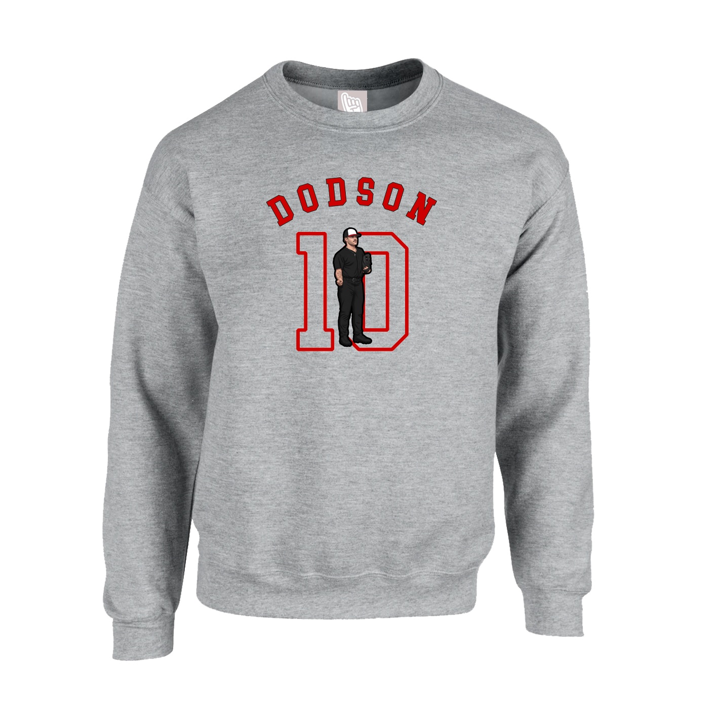 Fleece Crew — Shirsey Arch in Grey