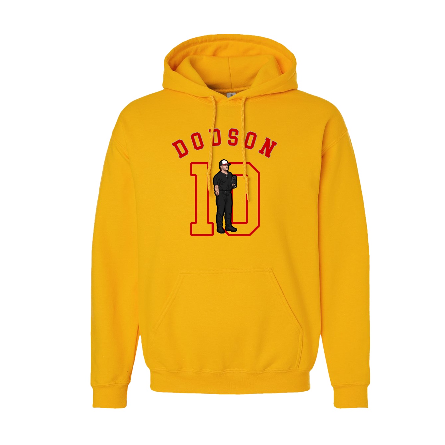 Youth Hoodie — Shirsey Arch in Gold